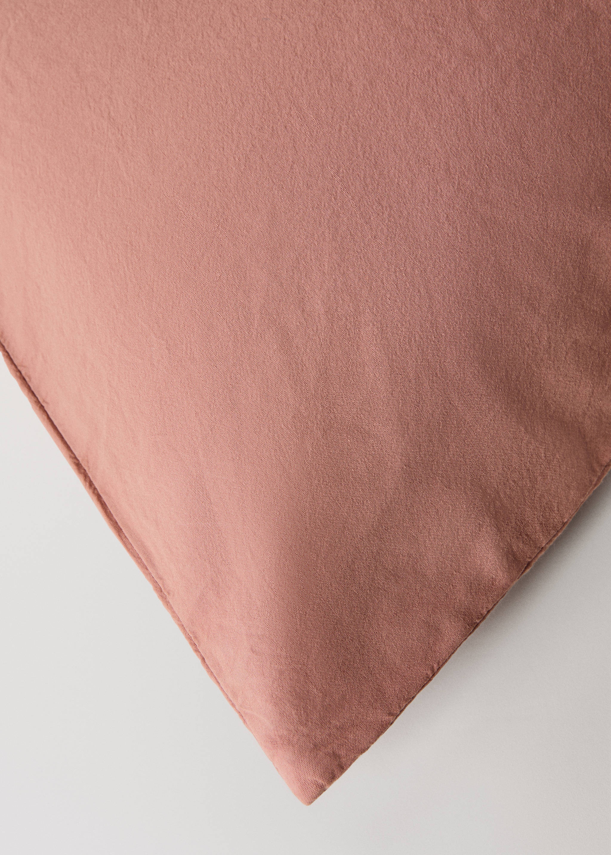 Washed-cotton duvet cover for 135/140 cm bed - Details of the article 3