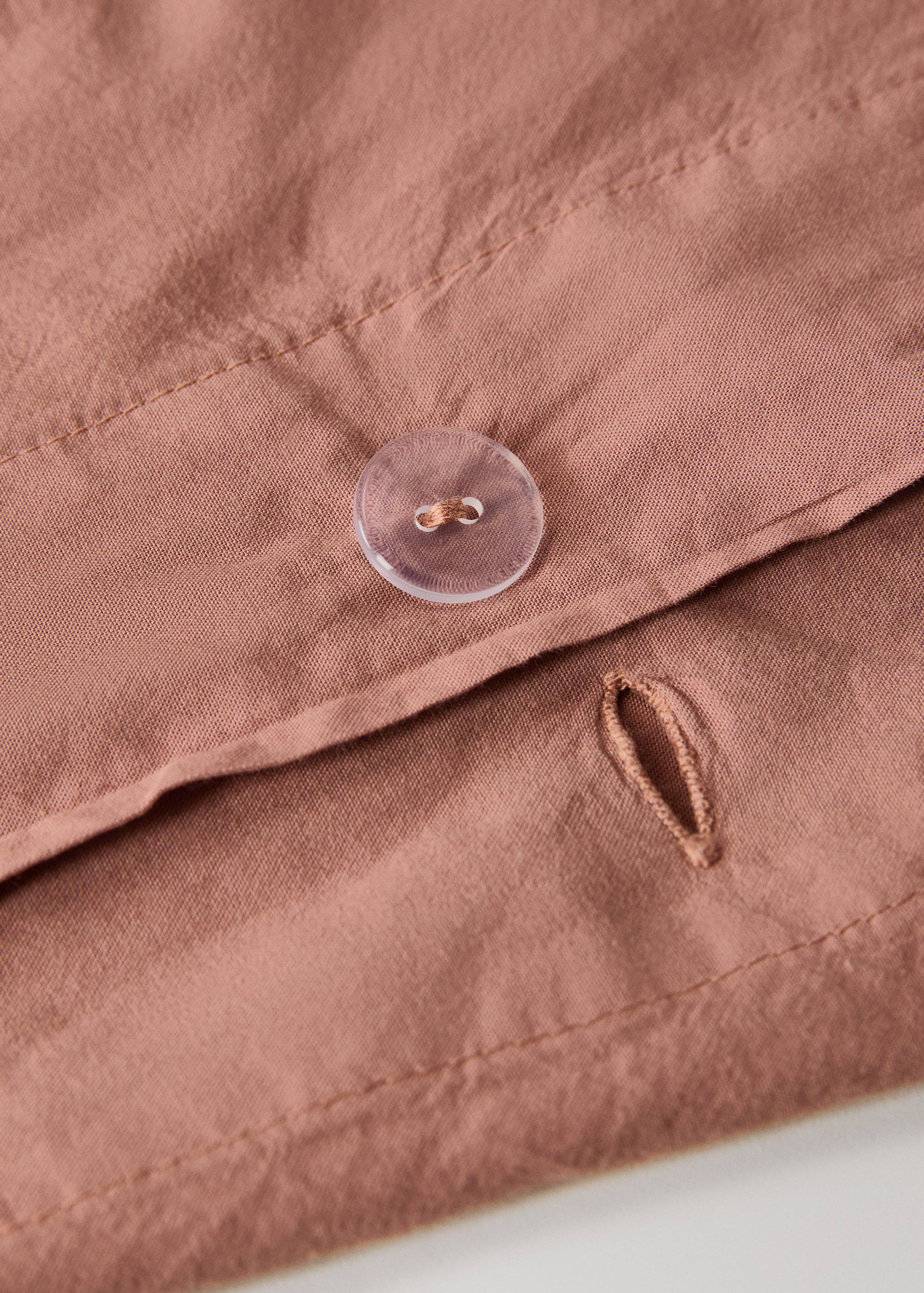 Washed cotton duvet cover King bed - Details of the article 1