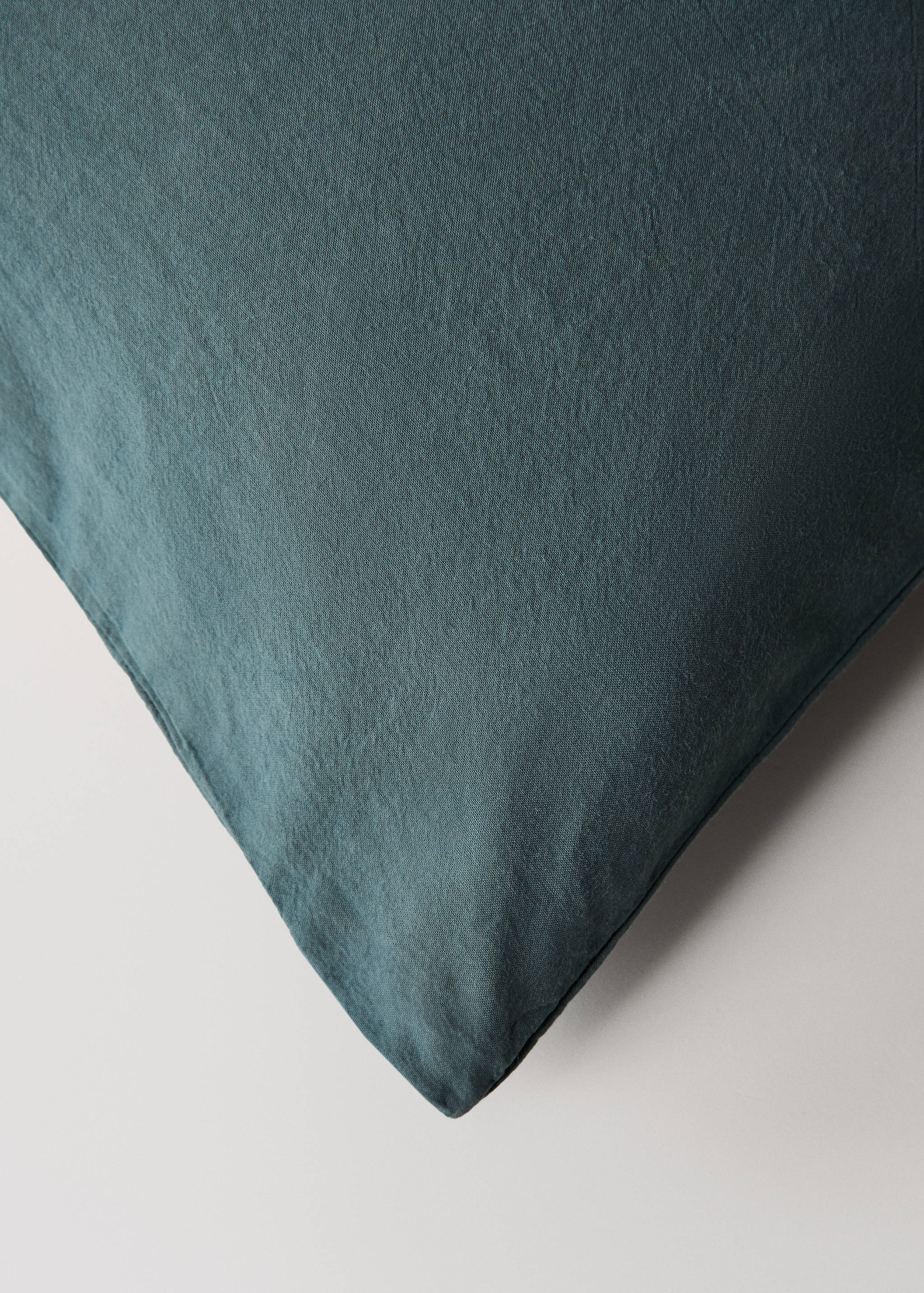 Washed cotton duvet cover King bed - Details of the article 3