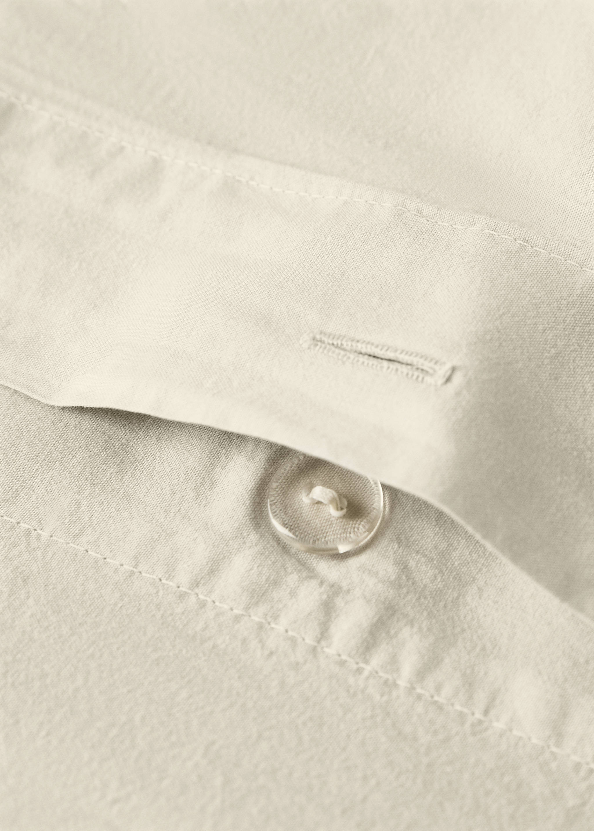 Children’s washed cotton double-stitched duvet cover for 90 cm bed - Details of the article 2