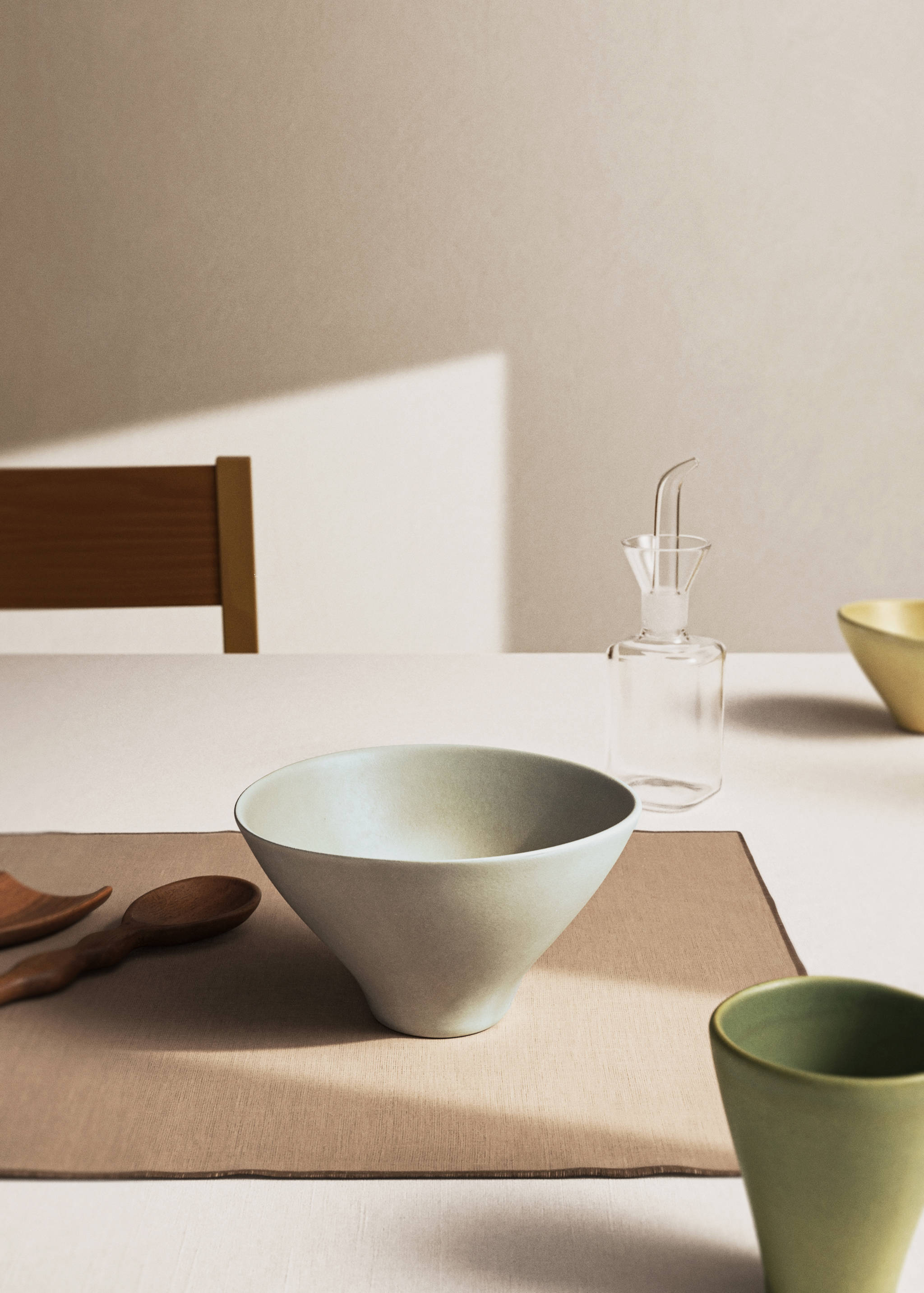 Bowl gres orgánico grande - Plano general