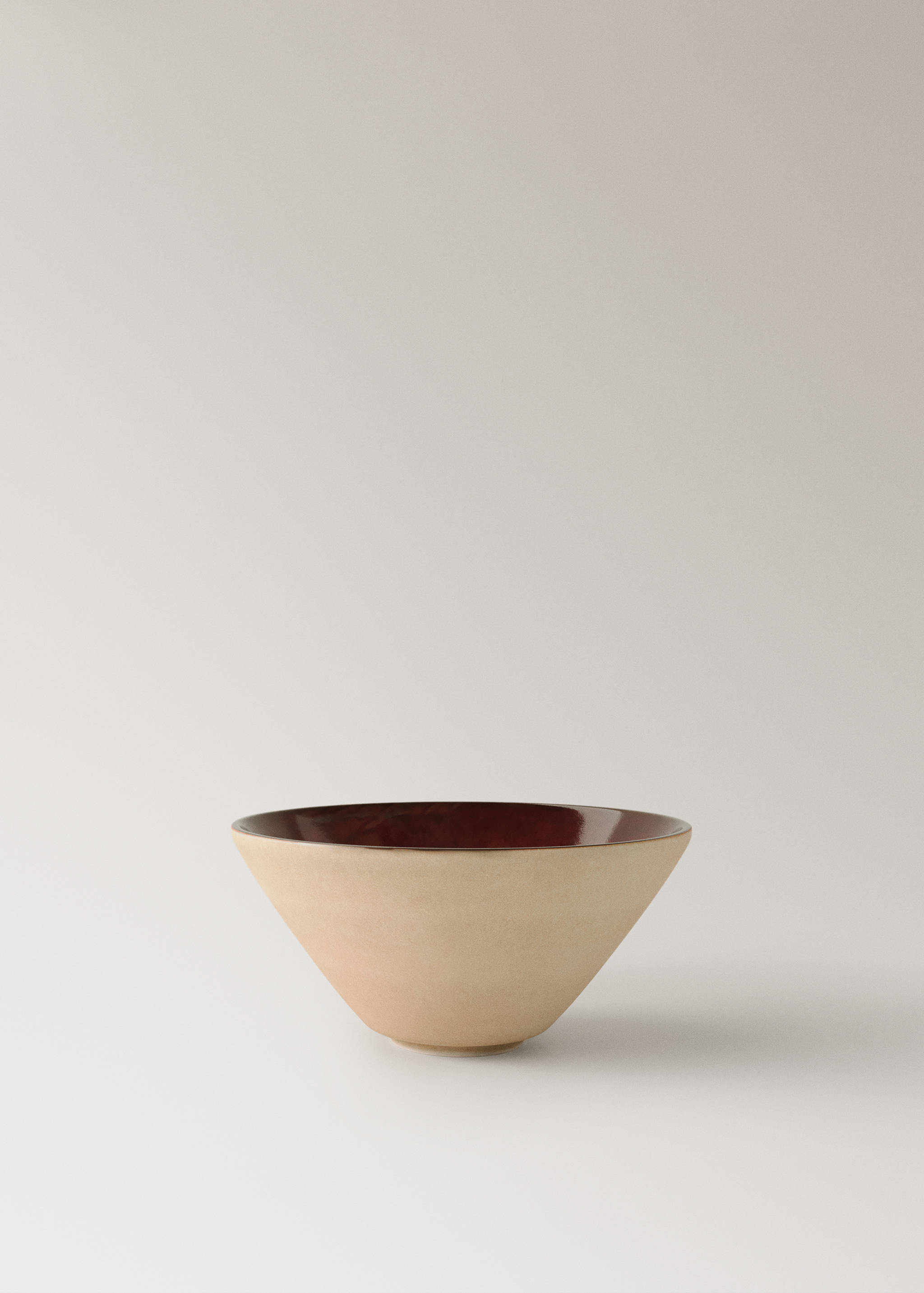 Two-tone stoneware bowl - Article without model