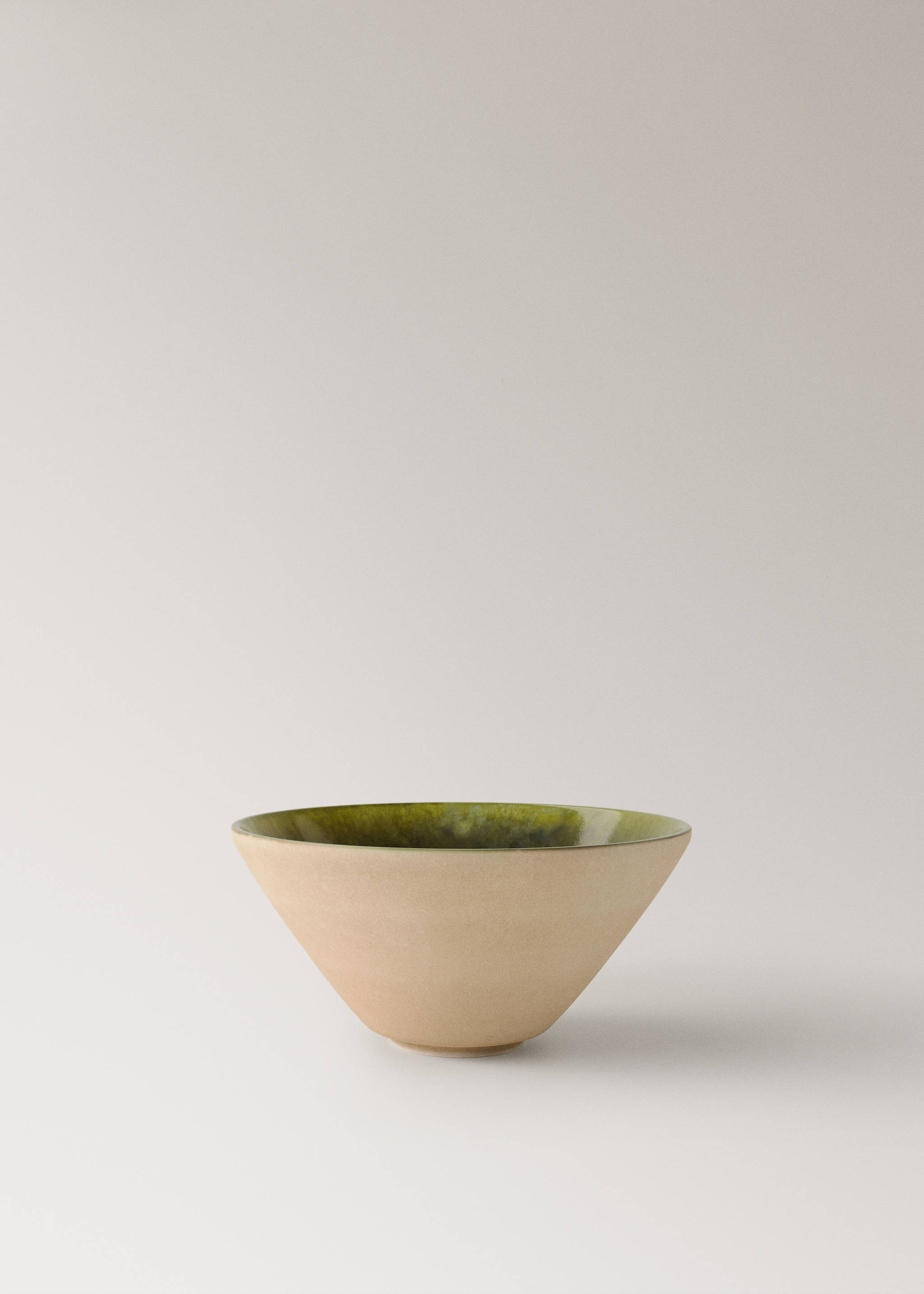 Two-tone stoneware bowl - Article without model