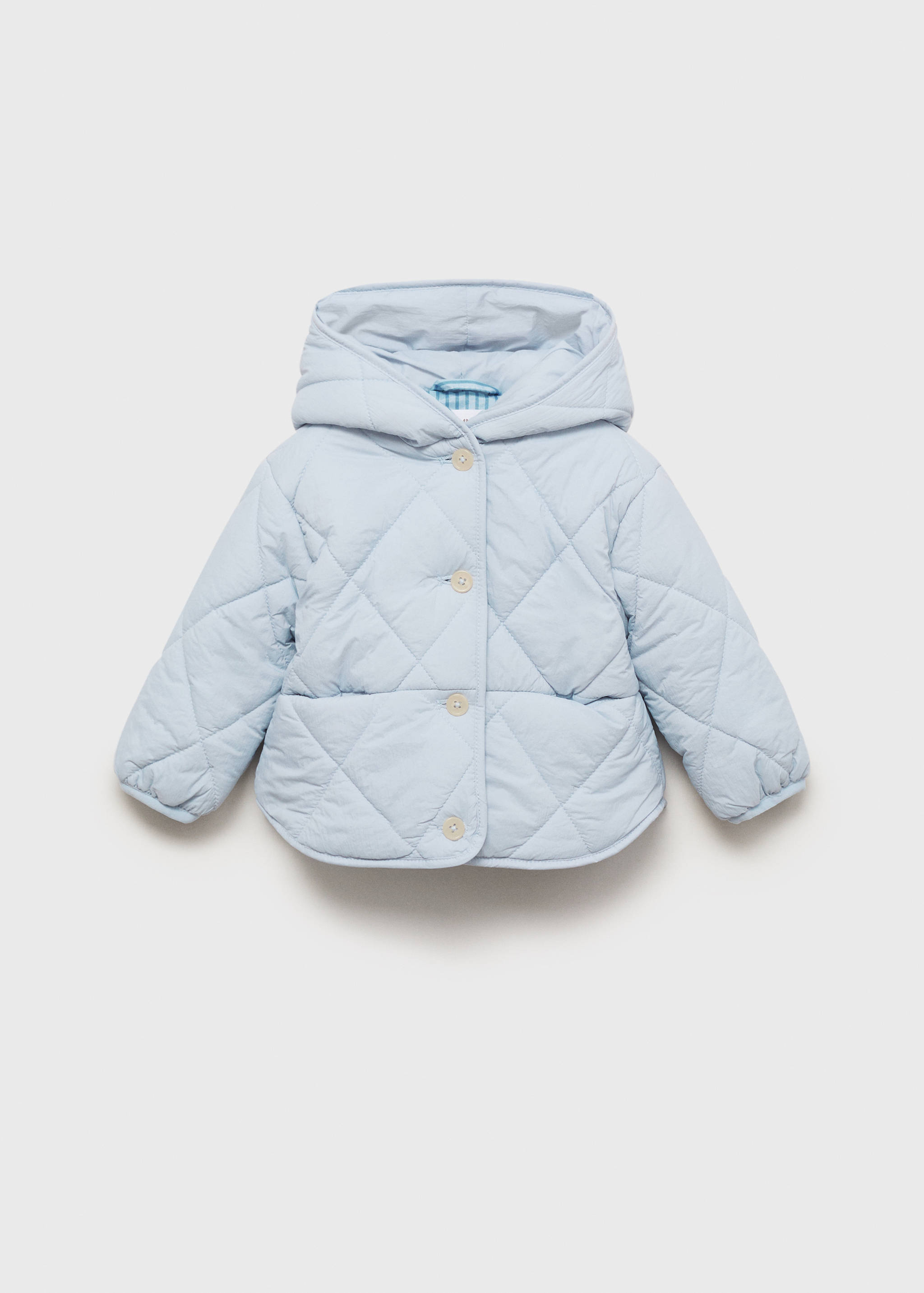 Anorak matelassé à capuche - Article sans modèle