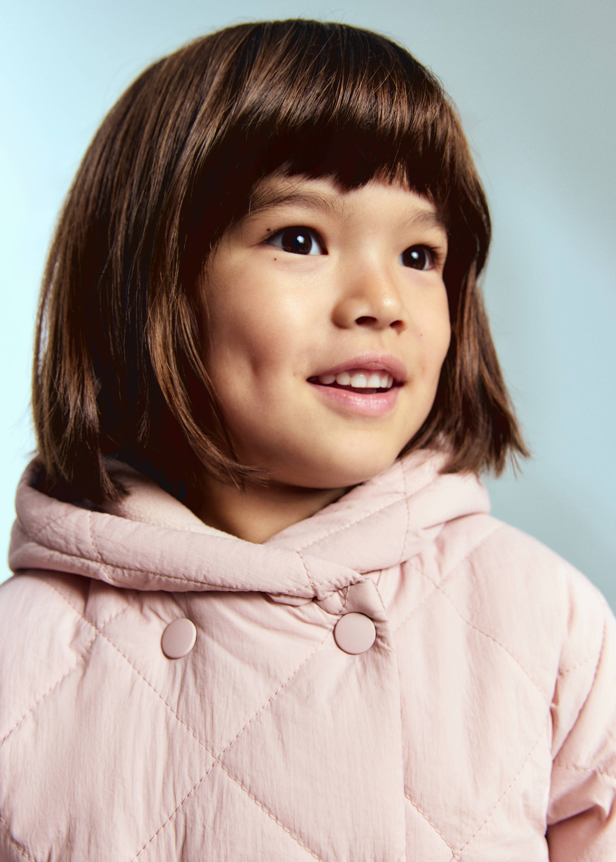 Hood puffer coat - Details of the article 1