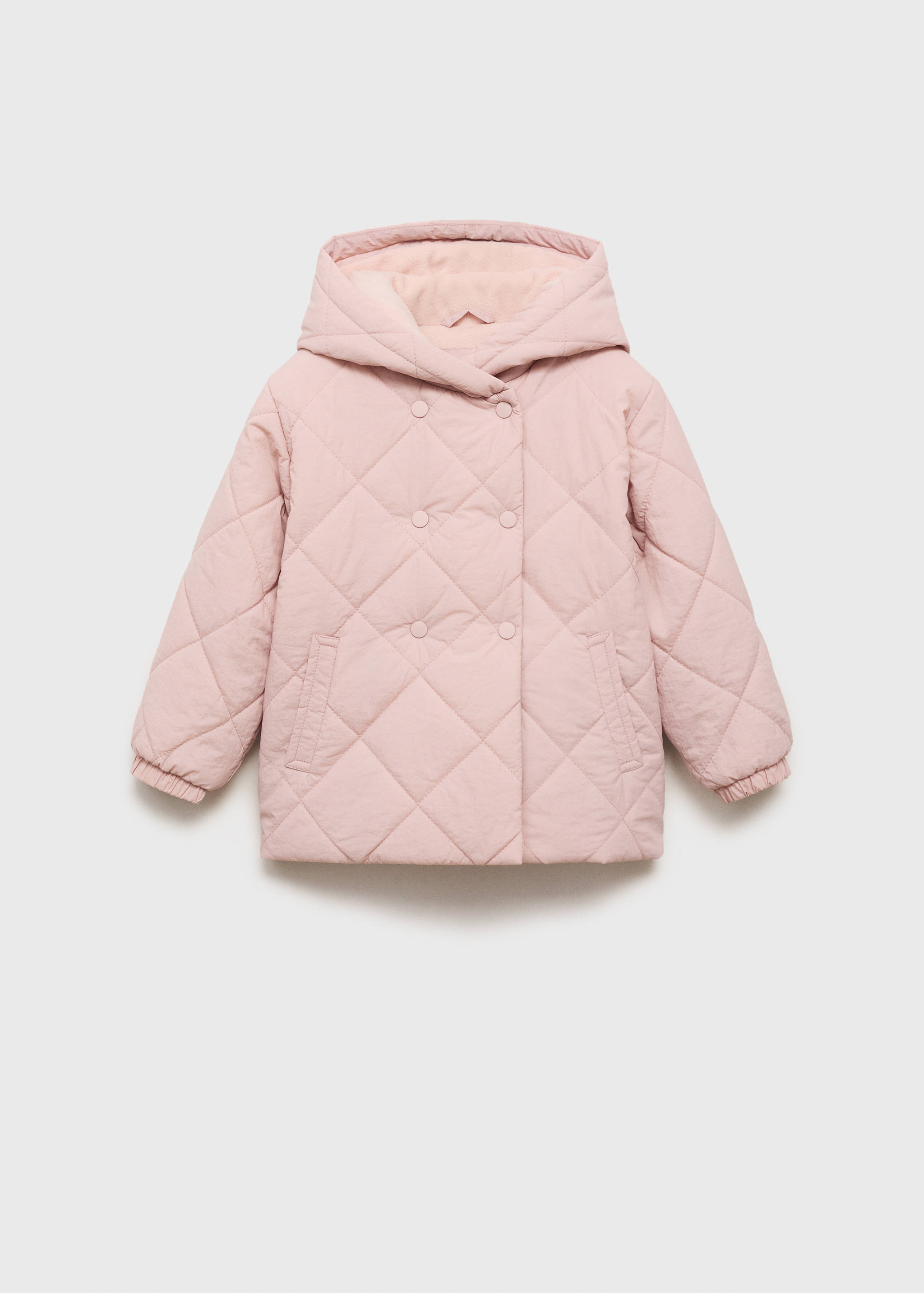 Hood puffer coat - Article without model