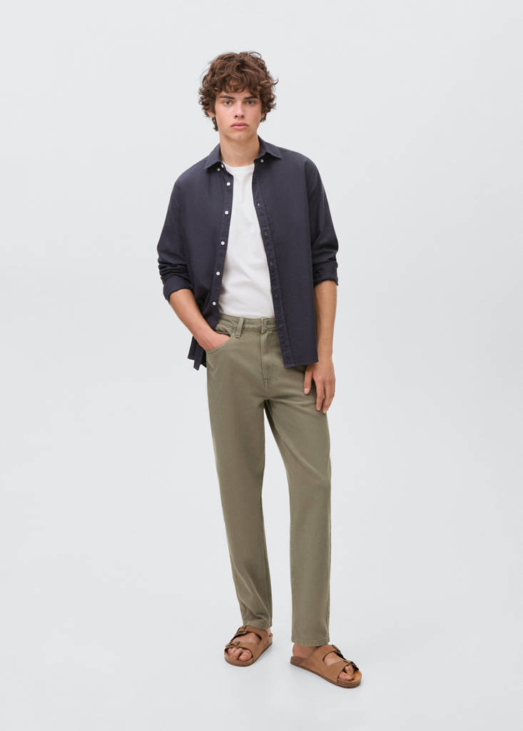 Regular-fit jeans — Khaki