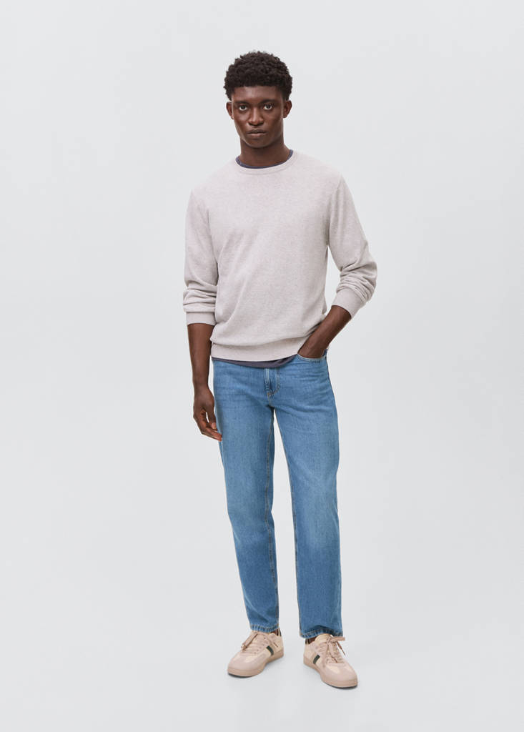 Straight fit jeans — Medium Blue