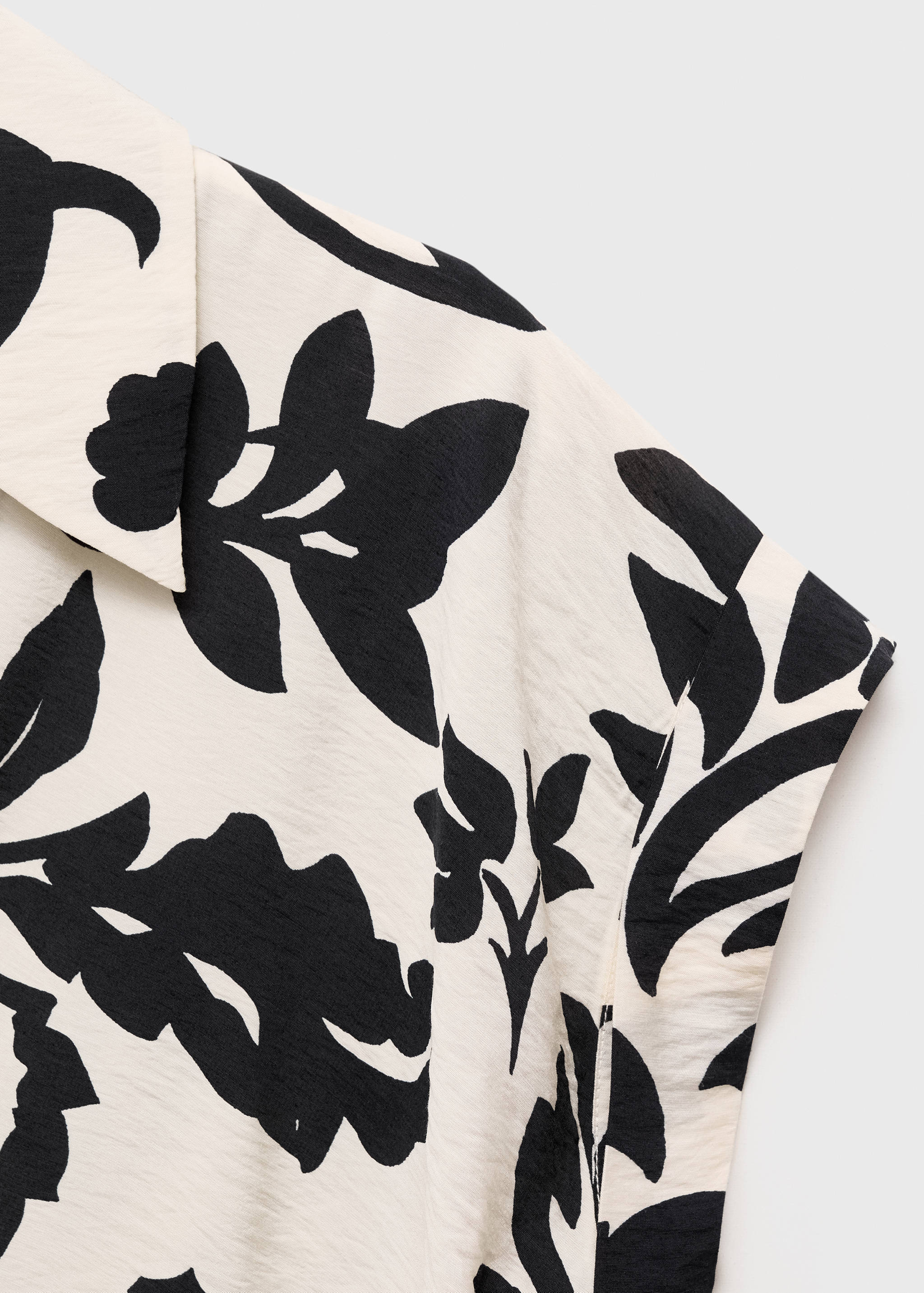 Robe chemisier imprimé floral - Détail de l'article 0