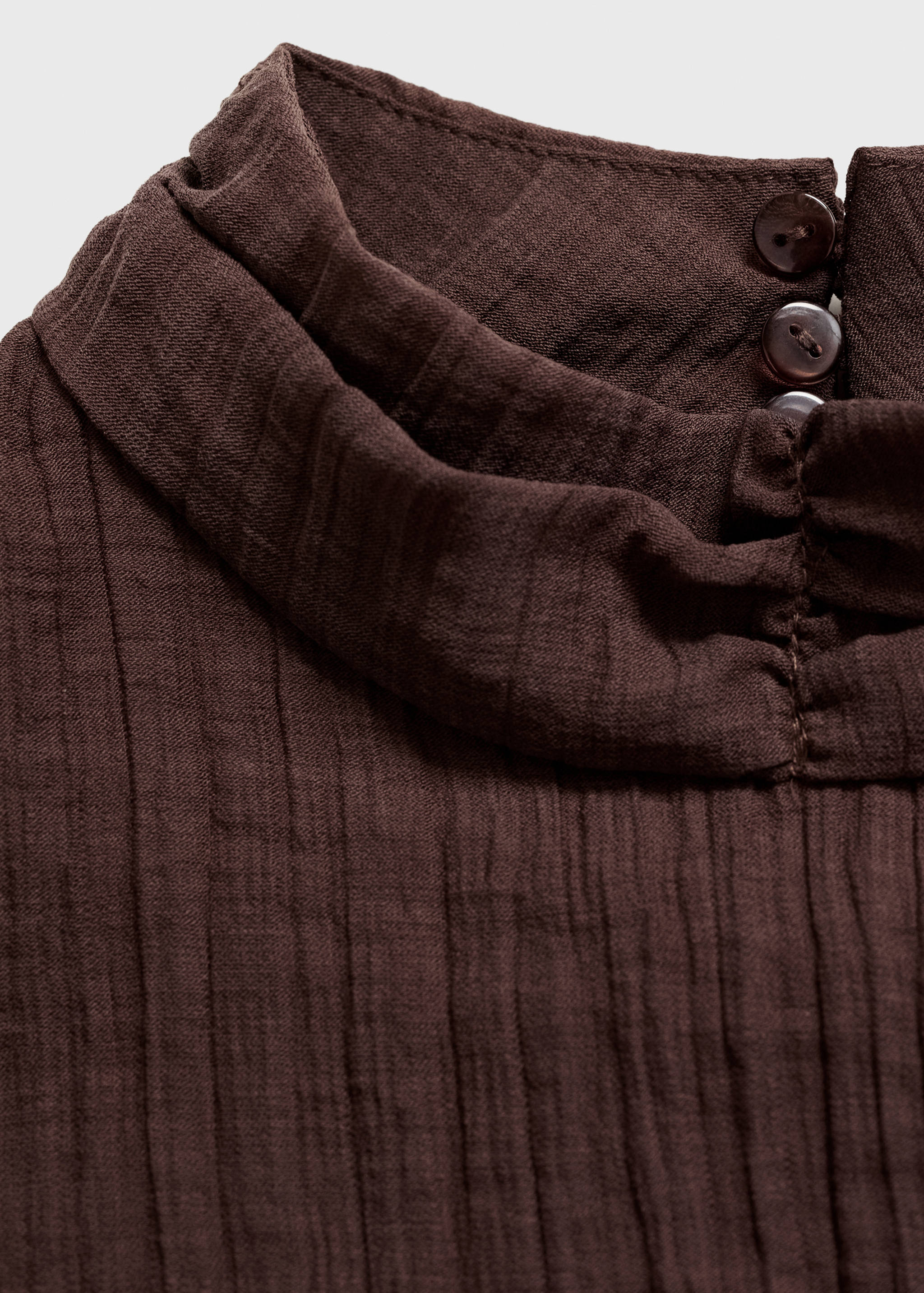 Halter-neck lyocell dress - Details of the article 8