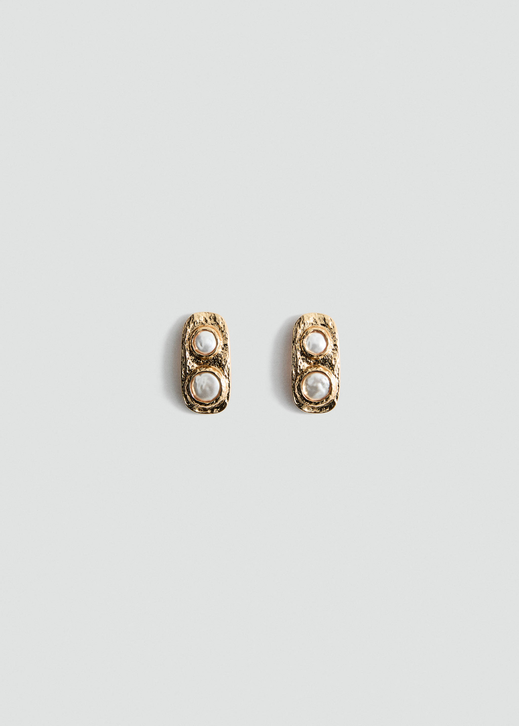 Pendientes textura combinados - Artículo sin modelo