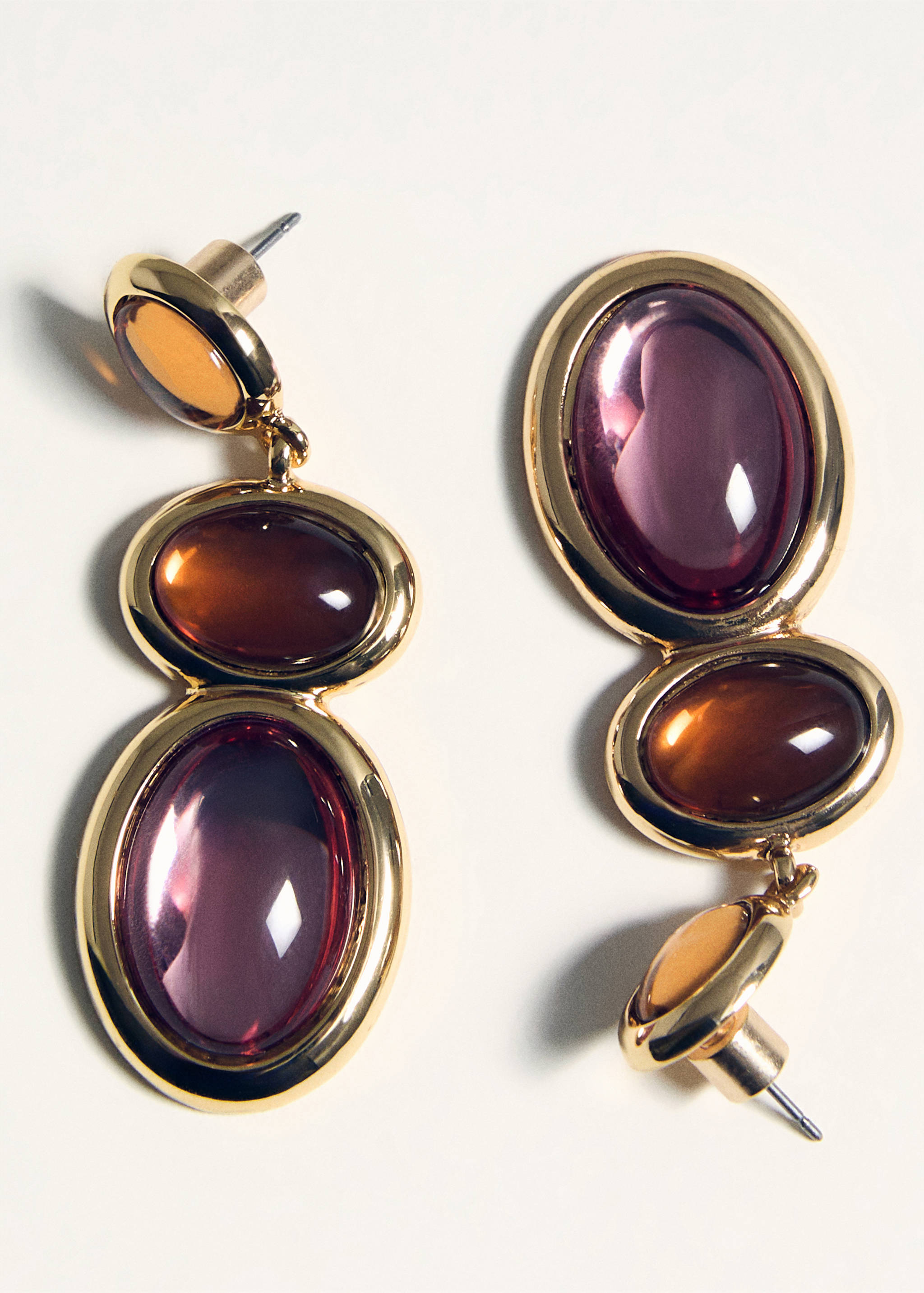 Mixed pendant earrings - Details of the article 5