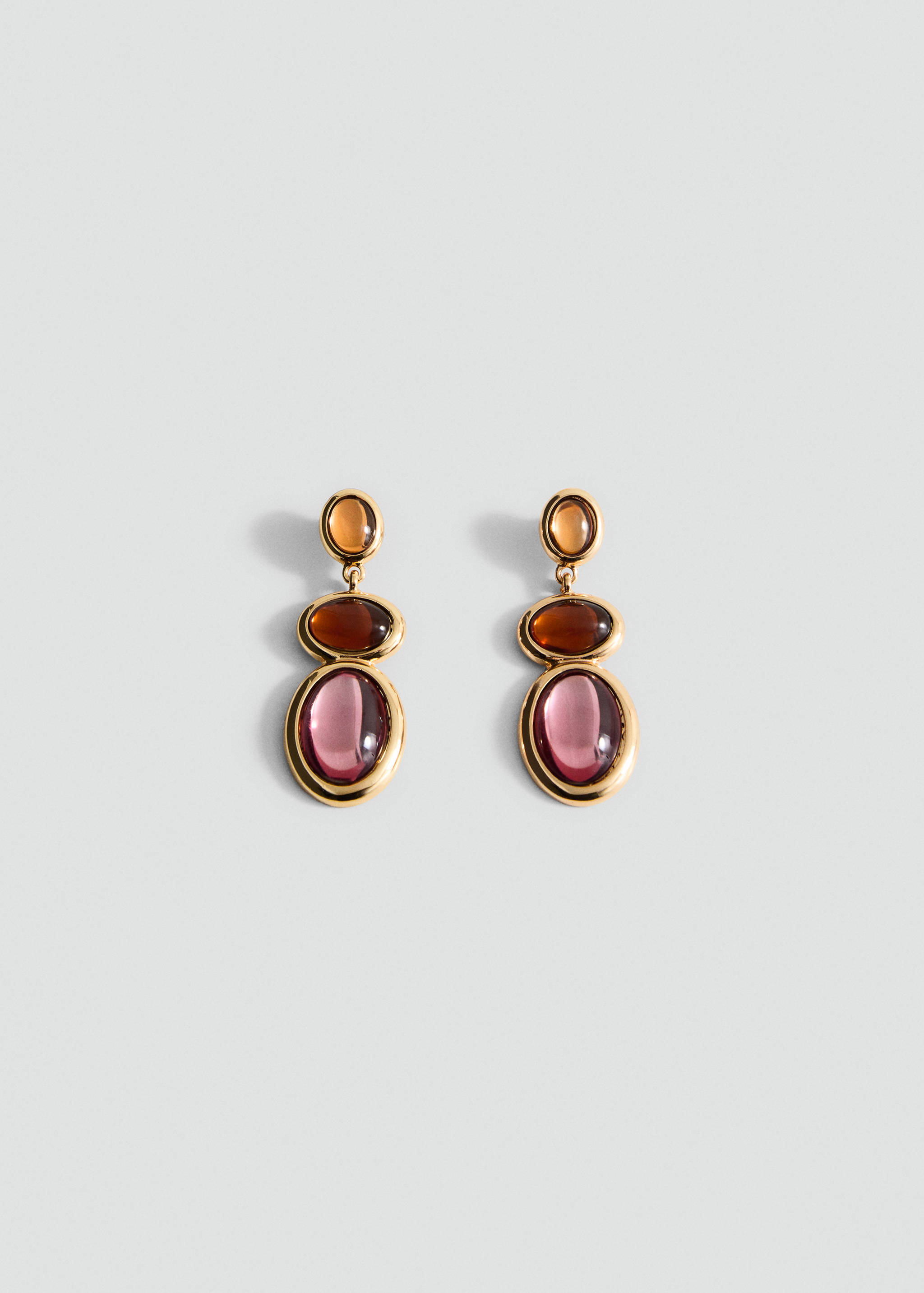Mixed pendant earrings - Article without model