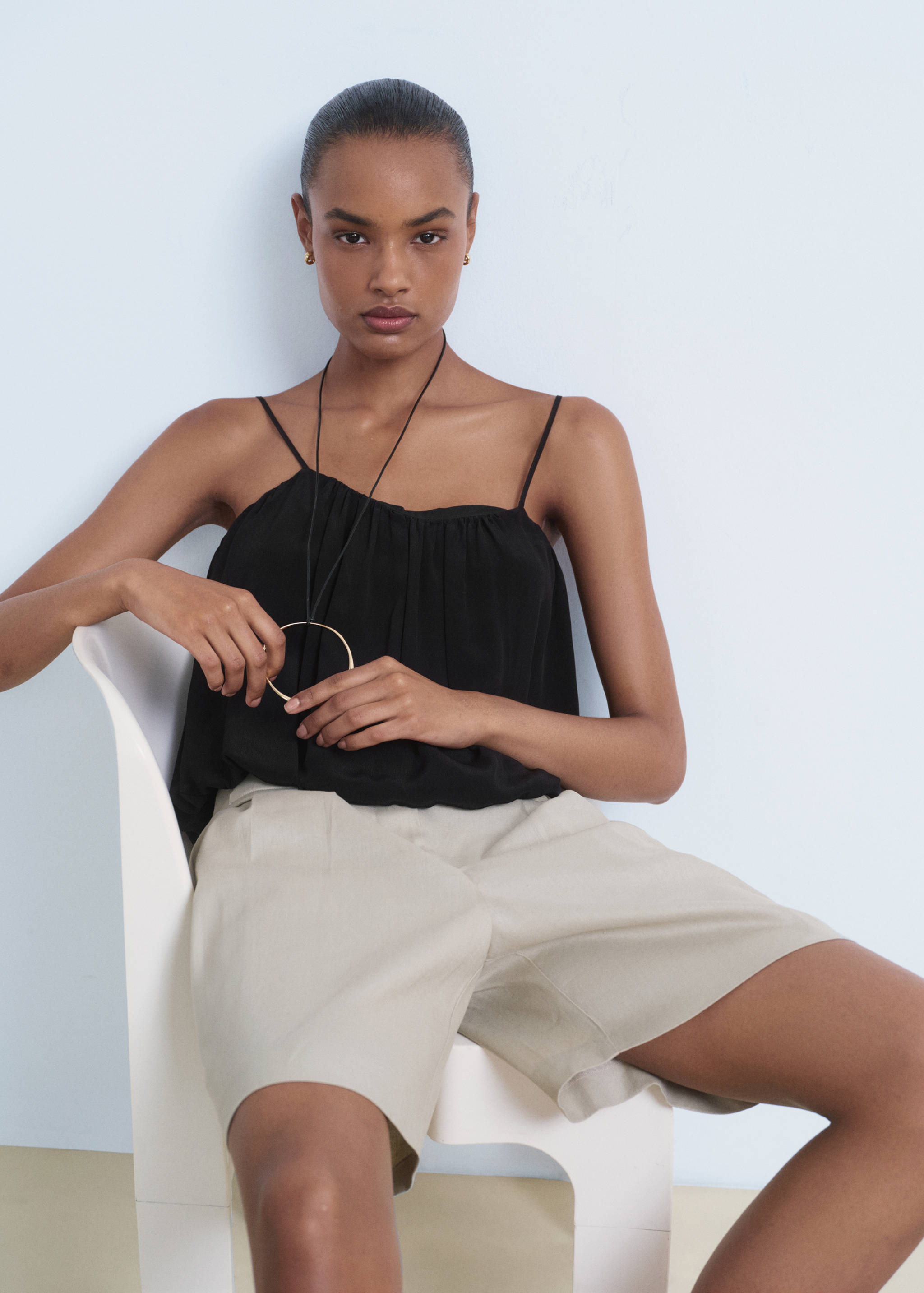 Balloon crop top - Details of the article 6