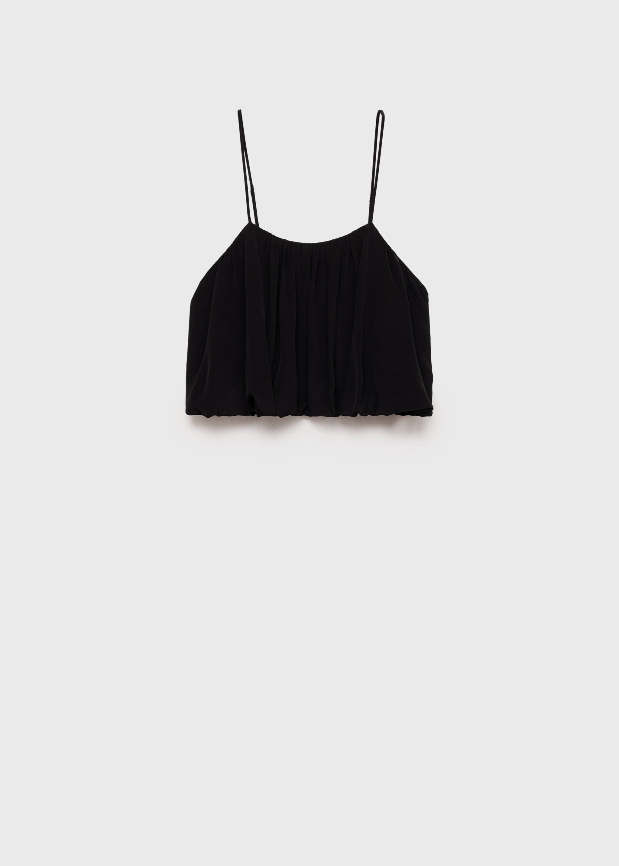 Balloon crop top - Article without model