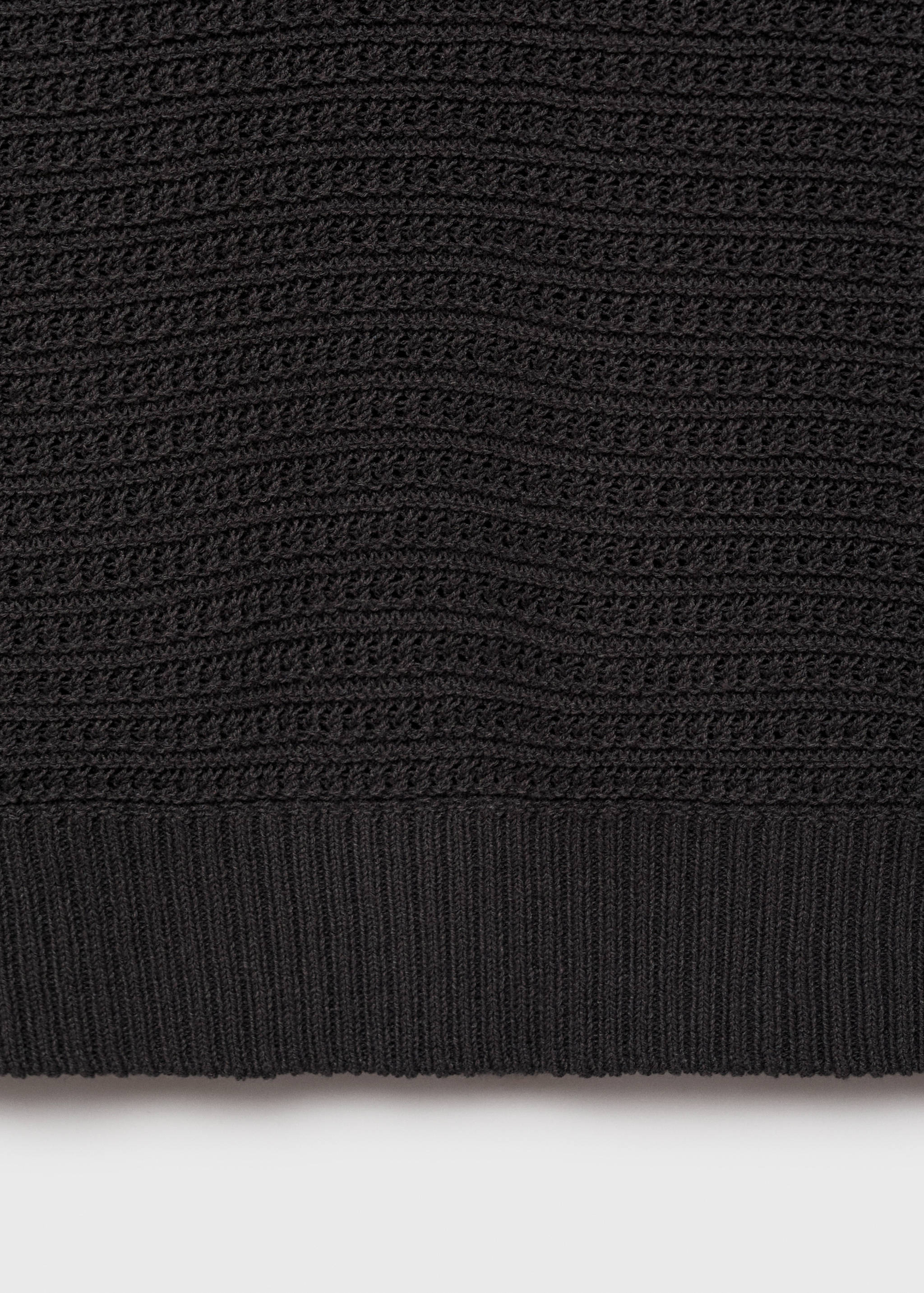 Crochet katoenen poloshirt - Detail van het artikel 0