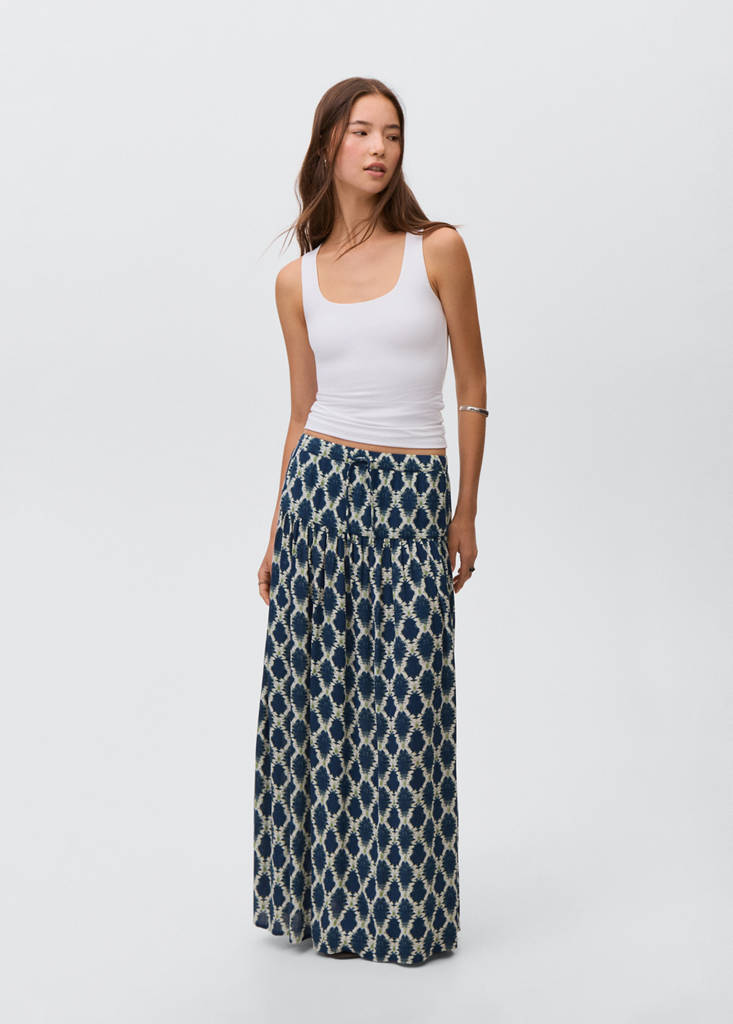 Plain strapless top — Off White