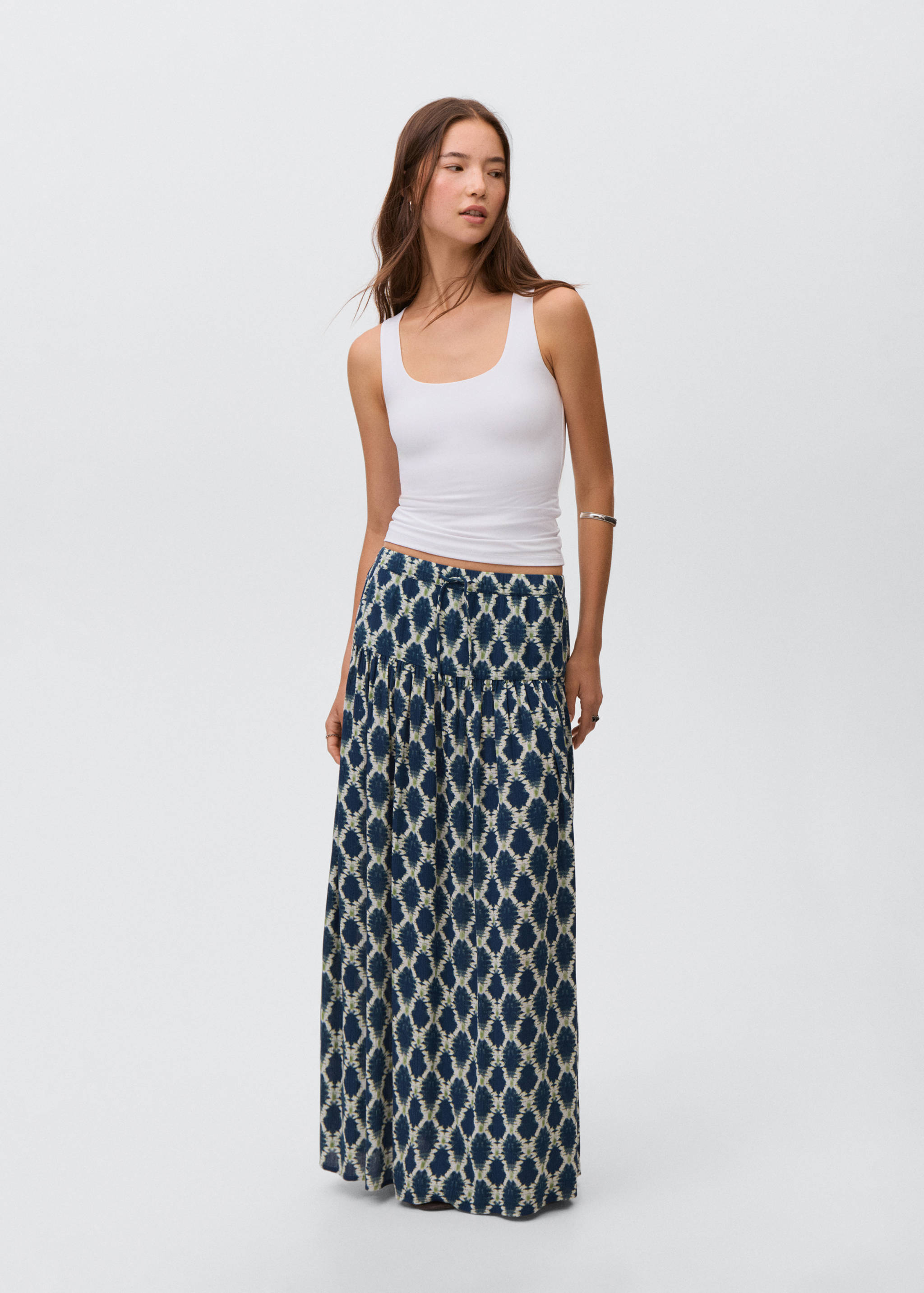 Plain strapless top - General plane