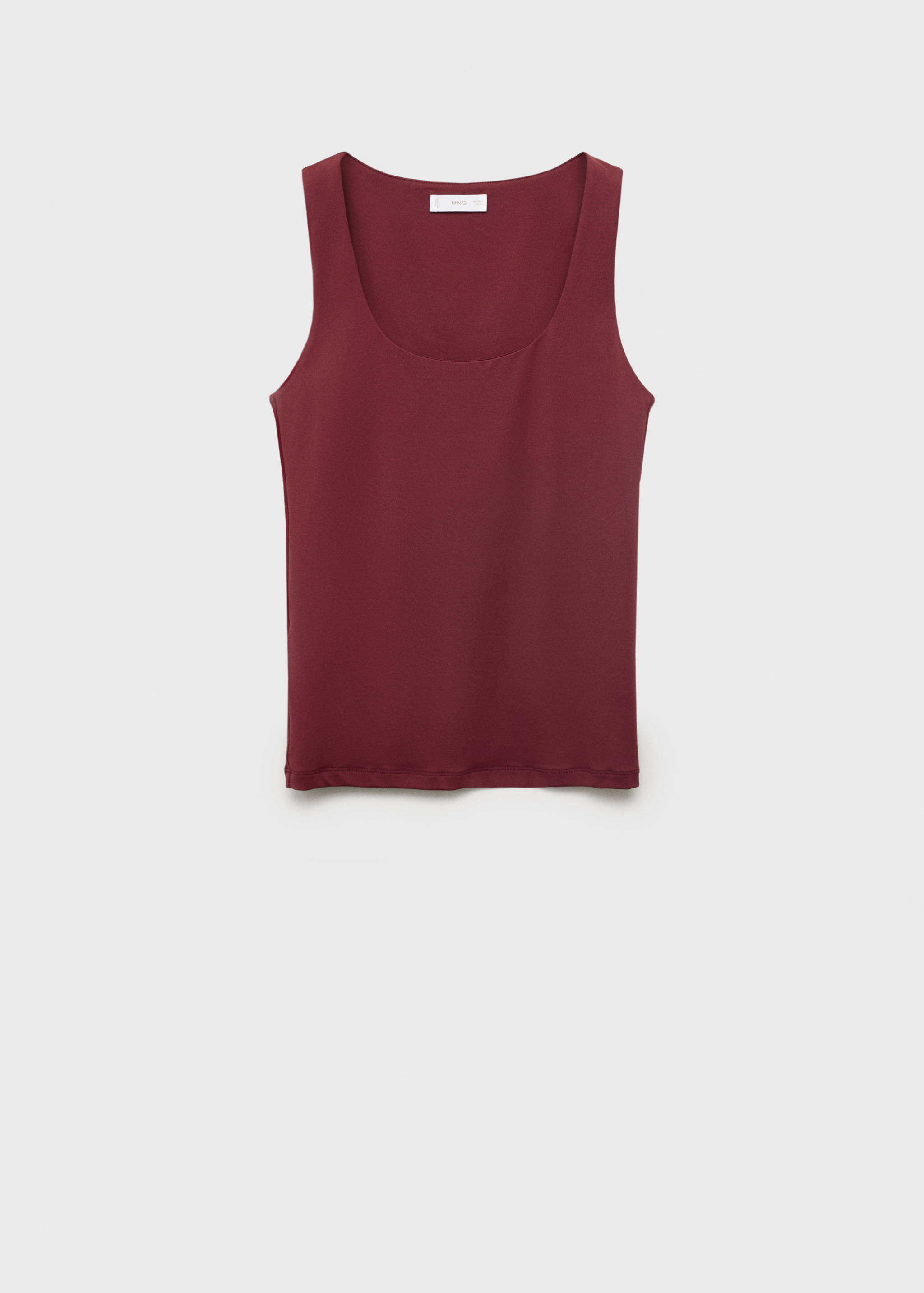 Plain strapless top - Article without model