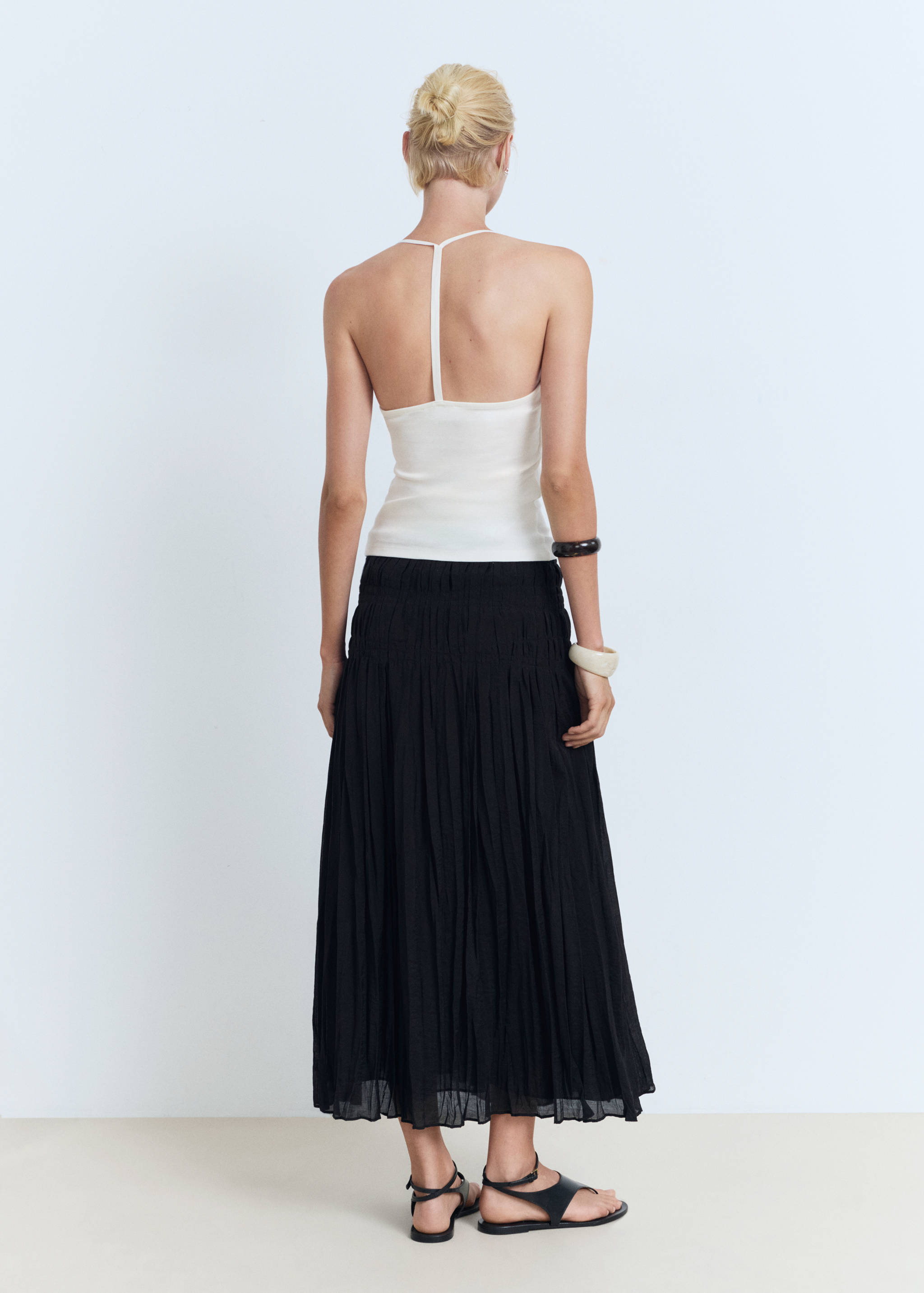 Top en coton dos nu - Verso de l’article