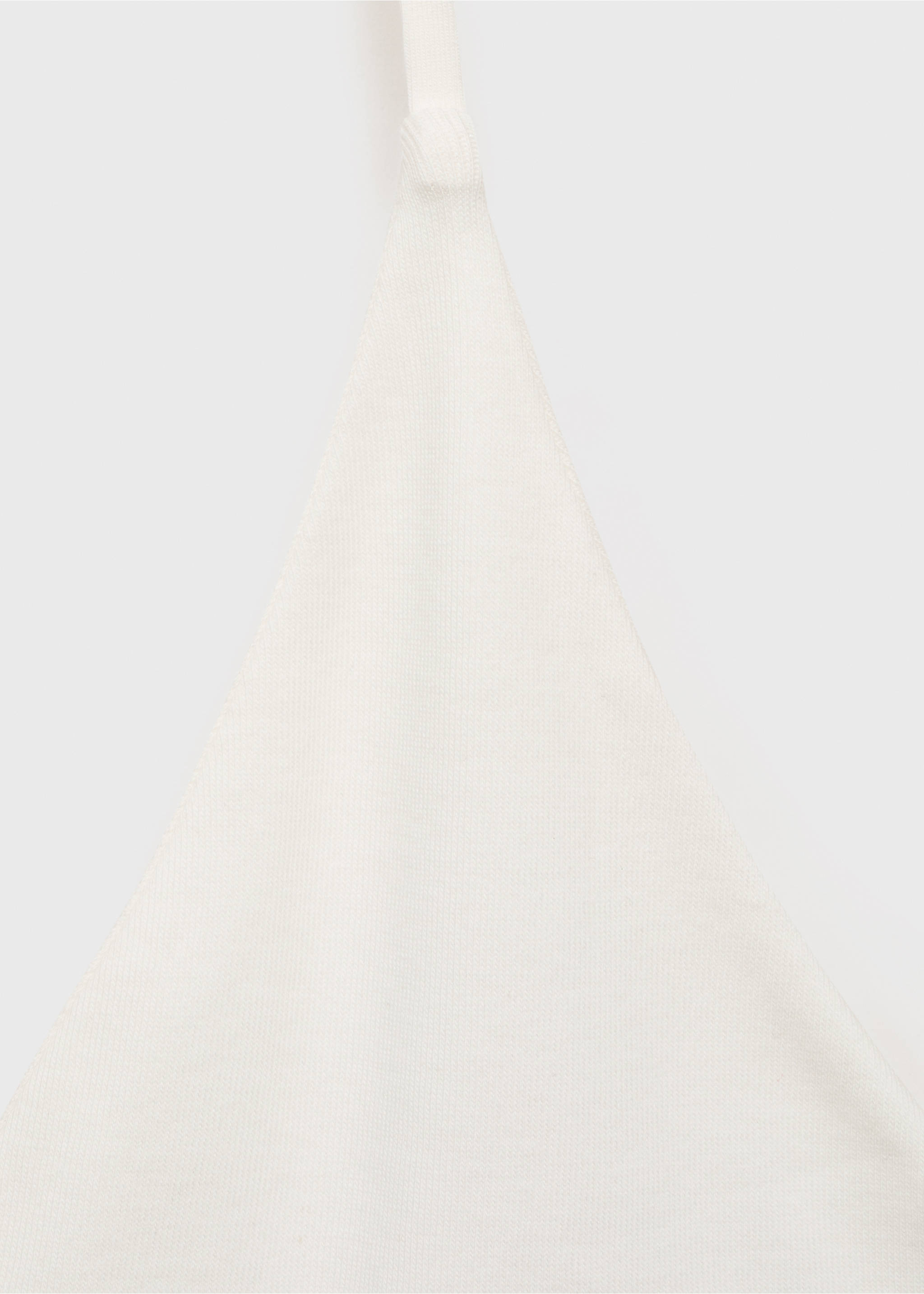 Top en coton dos nu - Détail de l'article 0, Blanc cassé. Ref: 17002911-00.