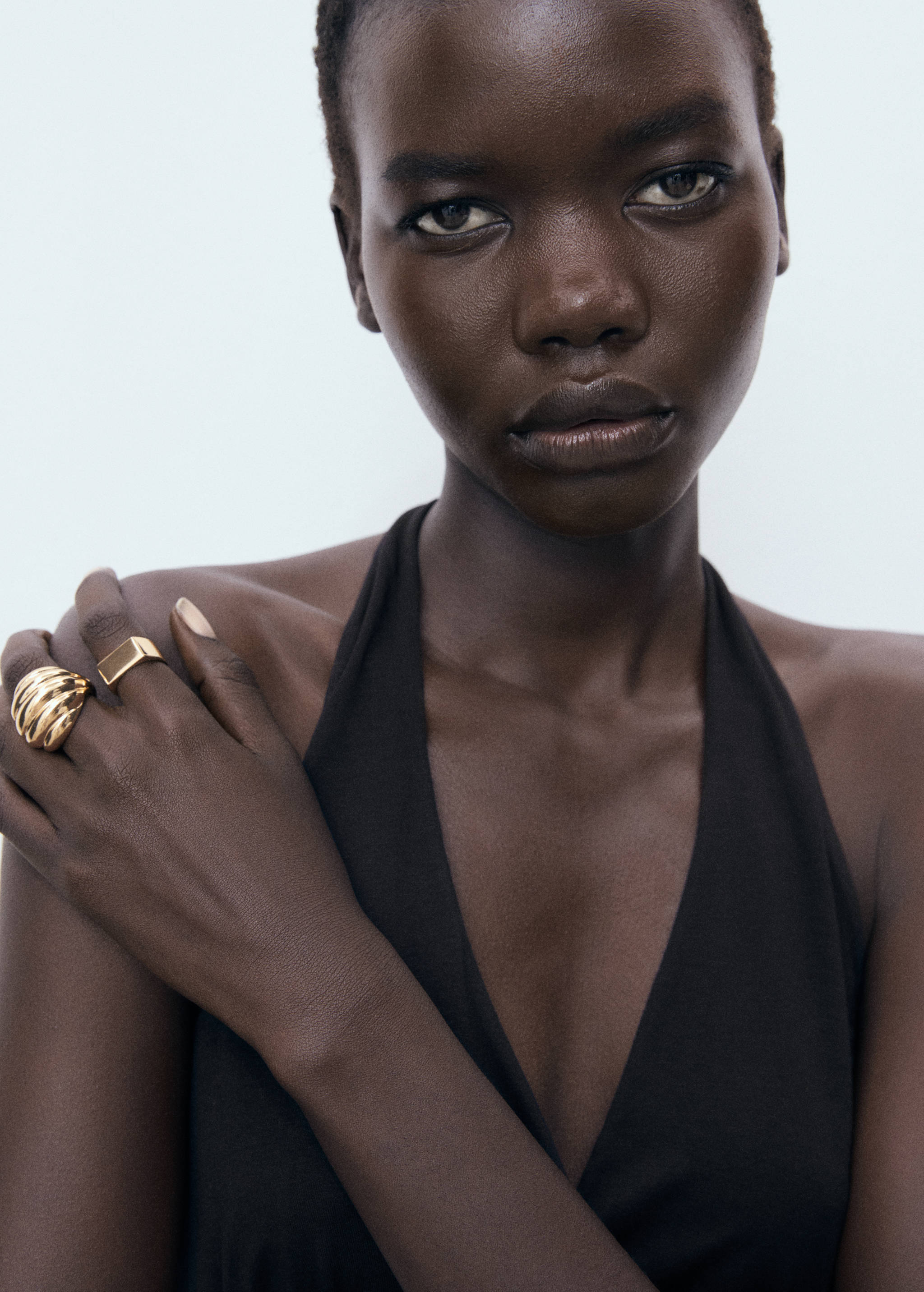 Top col en V dos nu - Détail de l'article 1