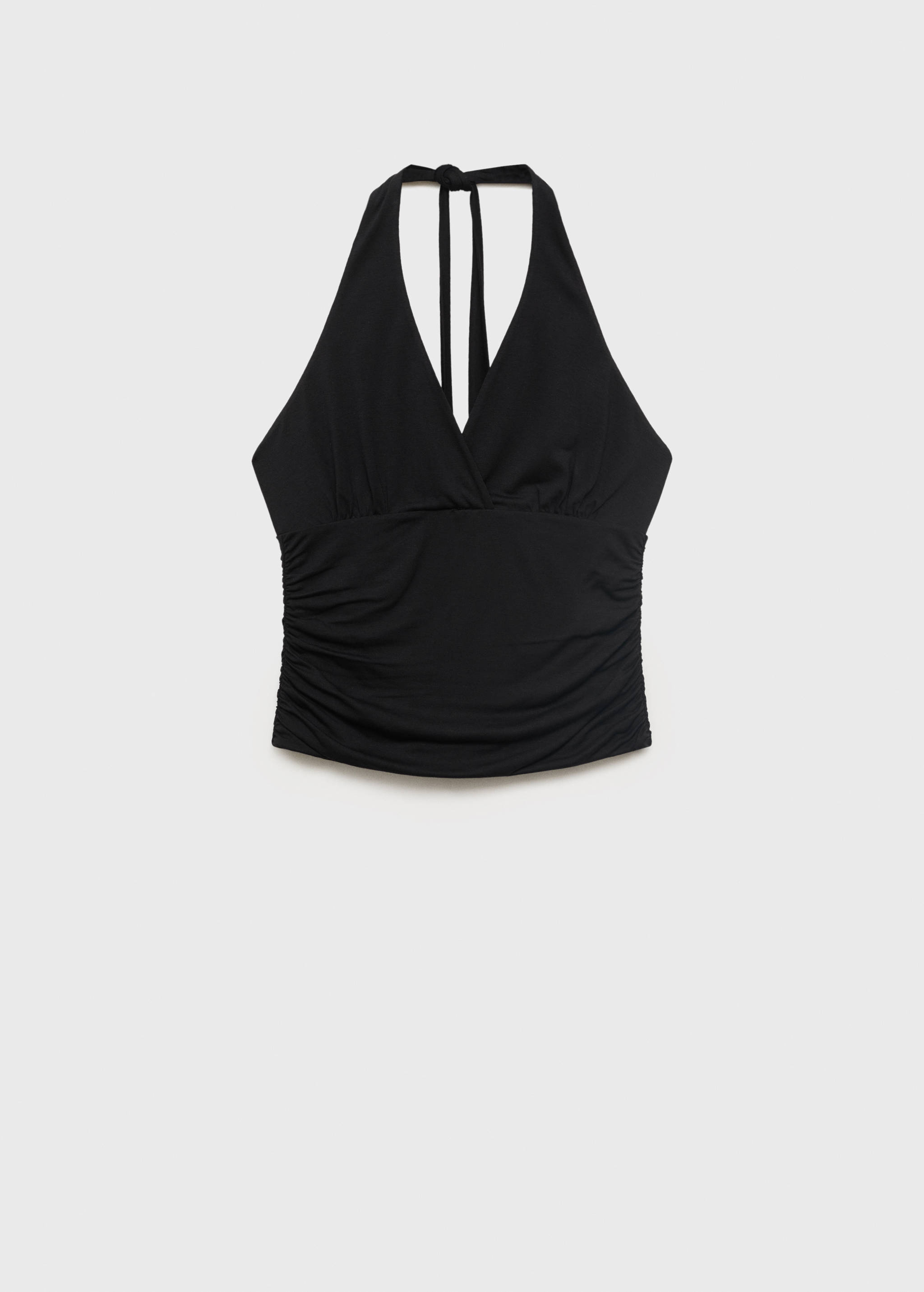 V-neck top with open back - Article without model