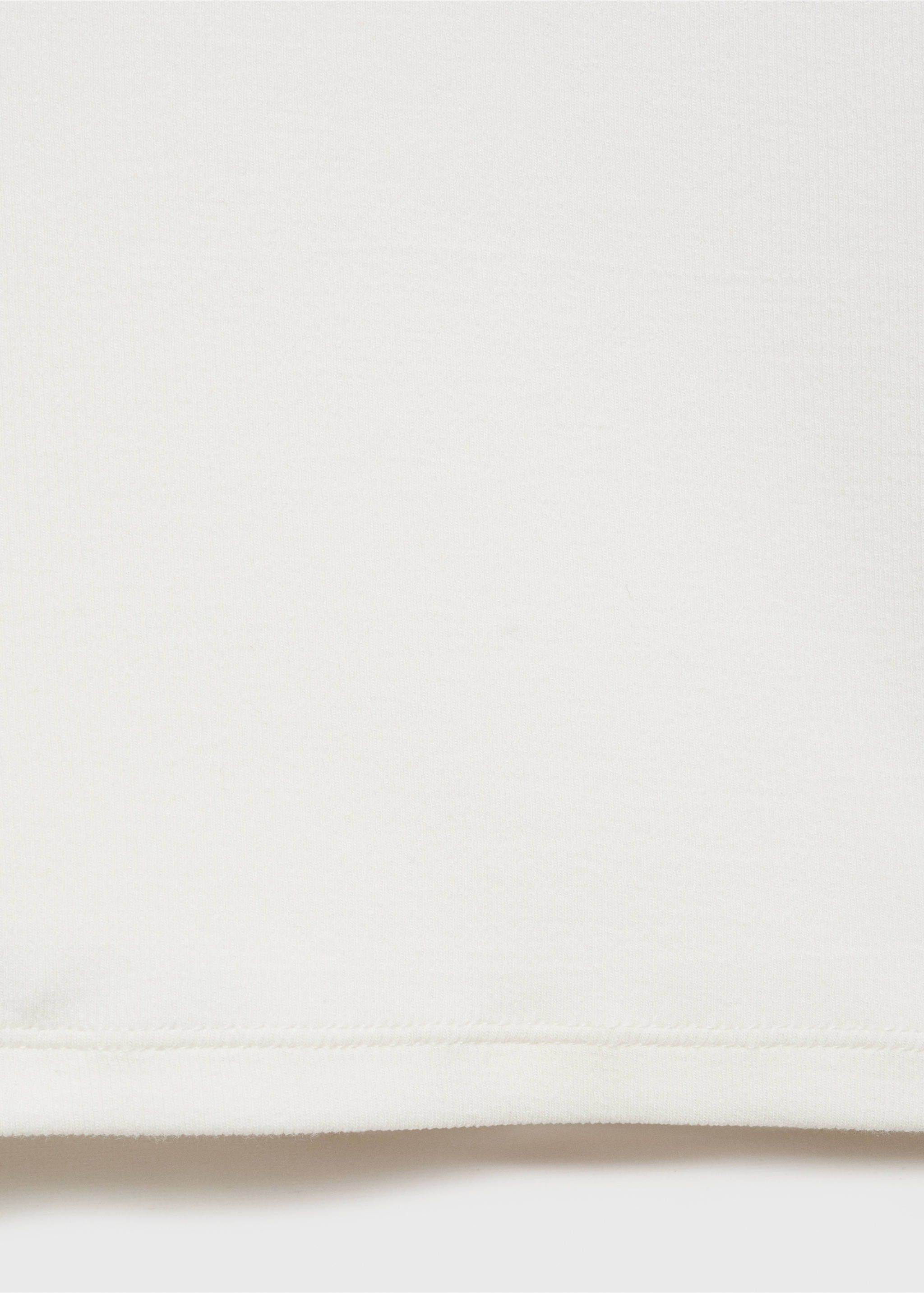 Top asymétrique liseré contrastant - Détail de l'article 0, Écru. Ref: 17002913-00.