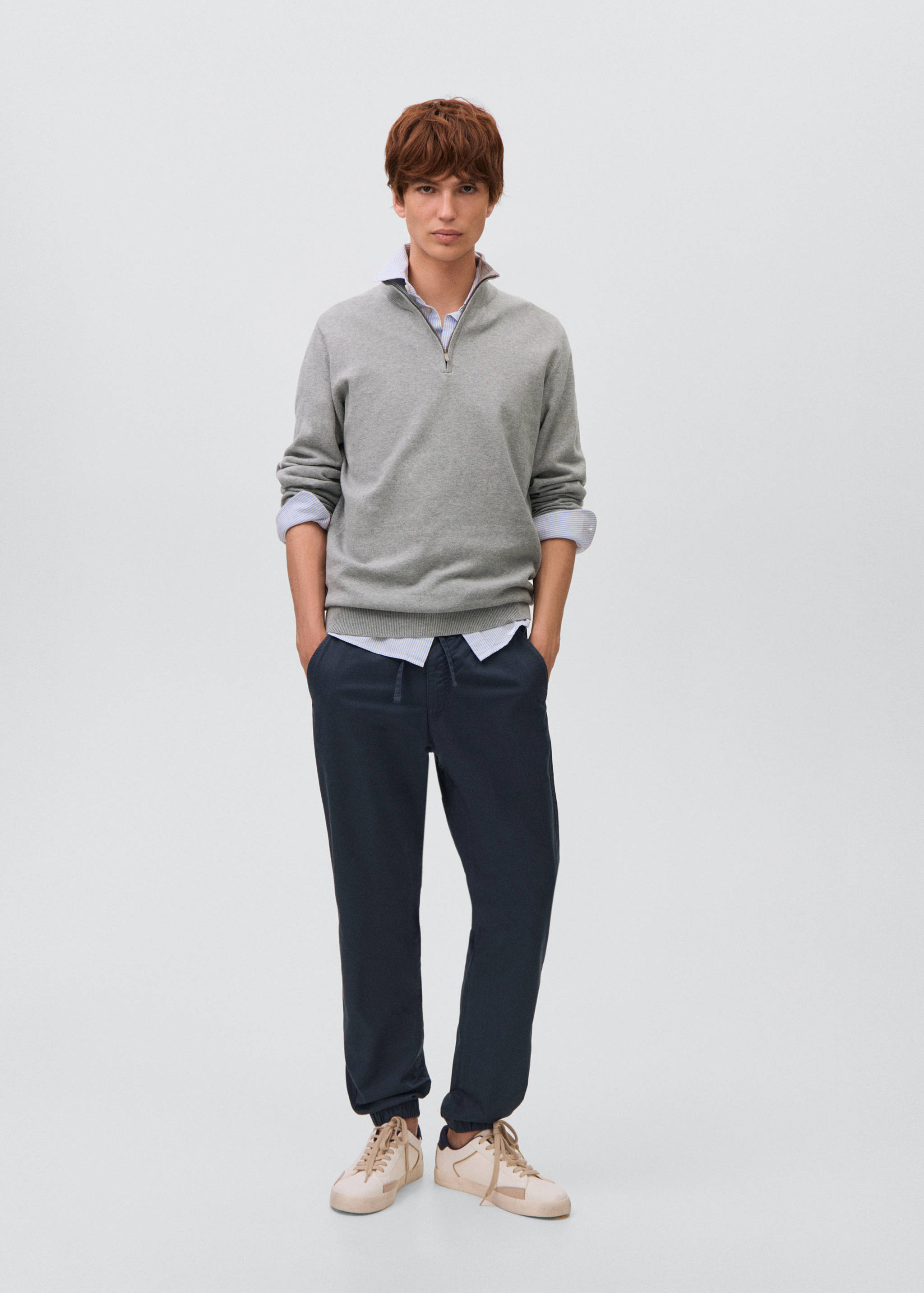 Pantalón jogger cordón - Plano general