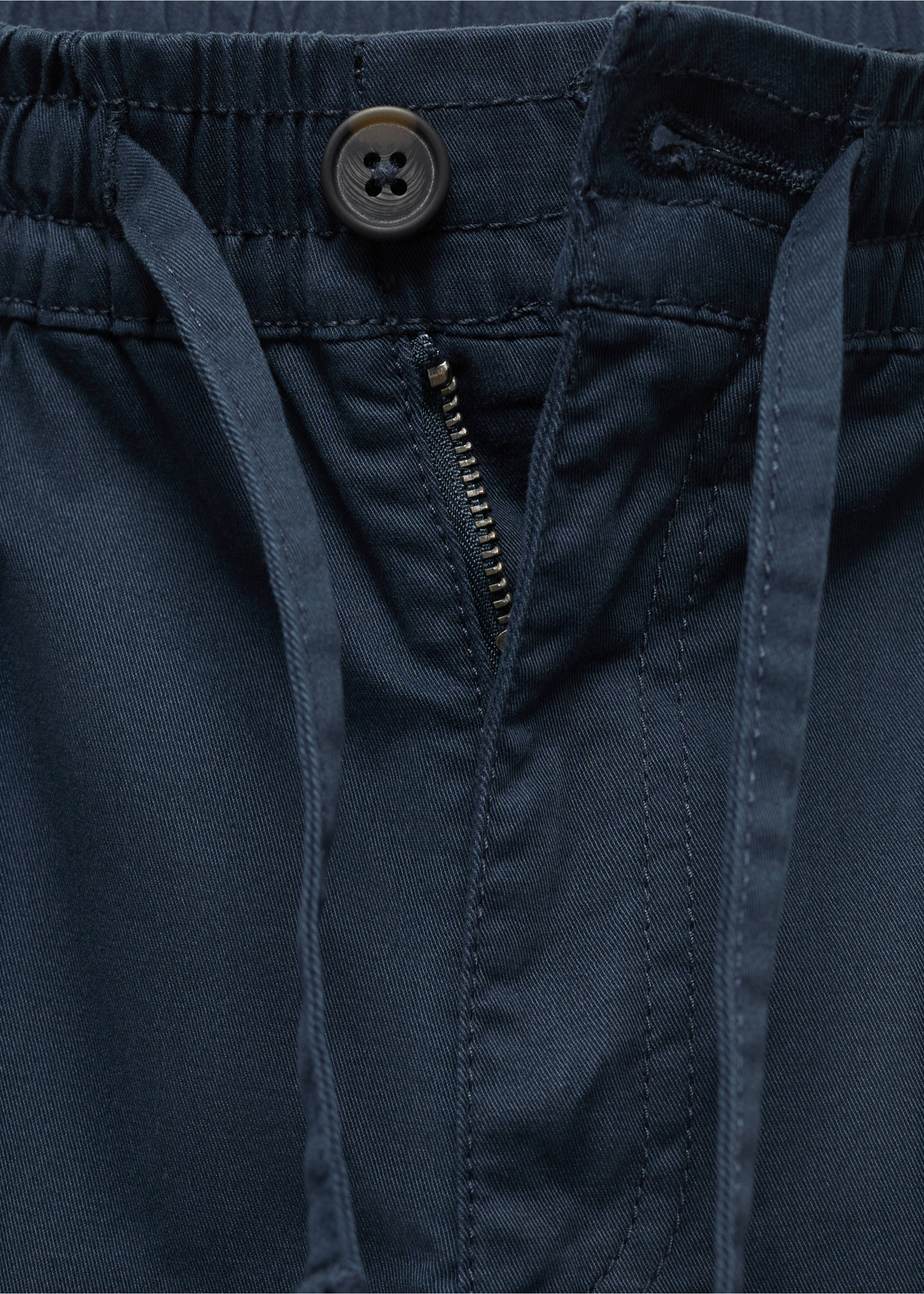 Pantalón jogger cordón - Detalle del artículo 8, Azul marino. Ref: 17002919-00.