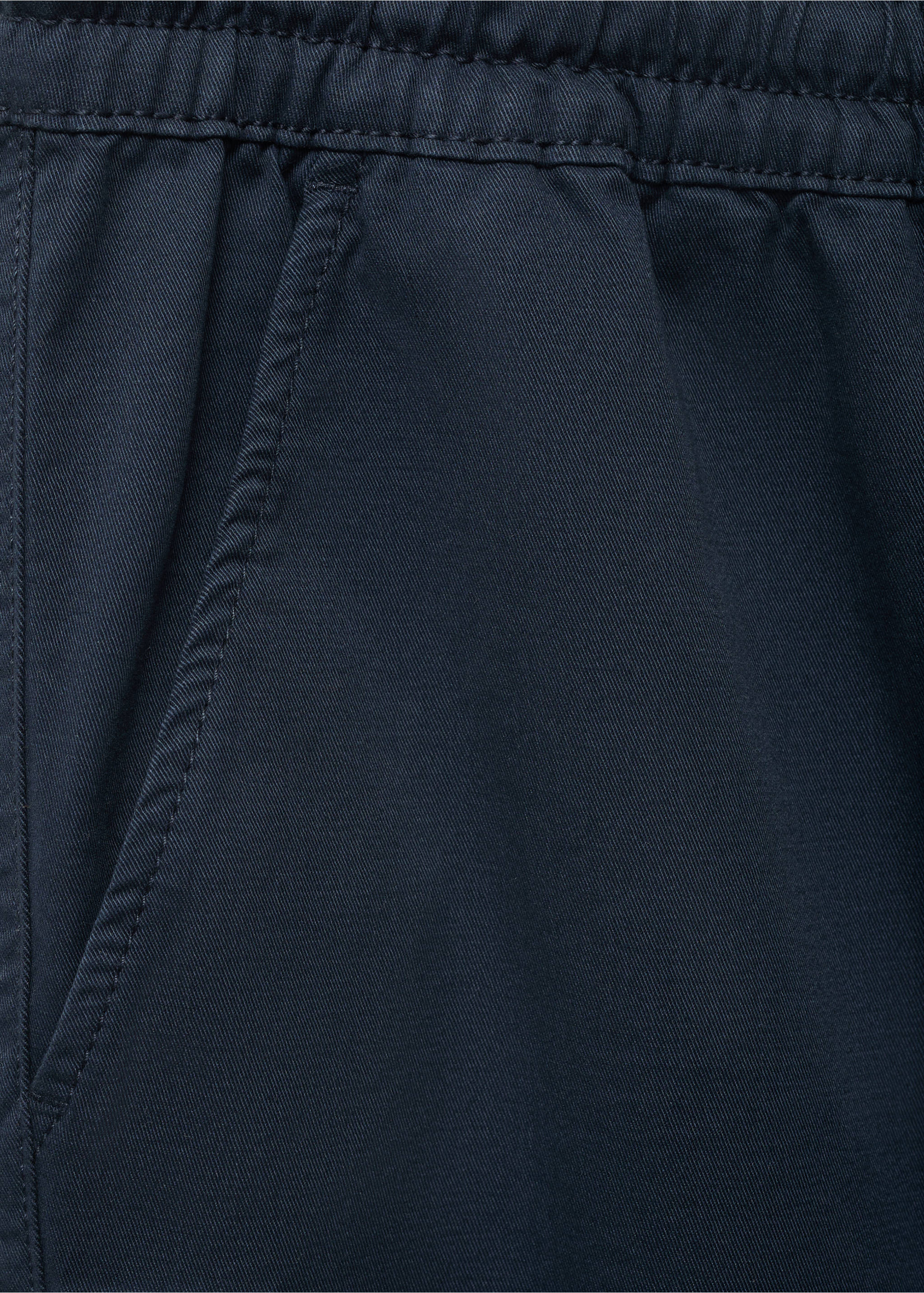 Pantalón jogger cordón - Detalle del artículo 0, Azul marino. Ref: 17002919-00.