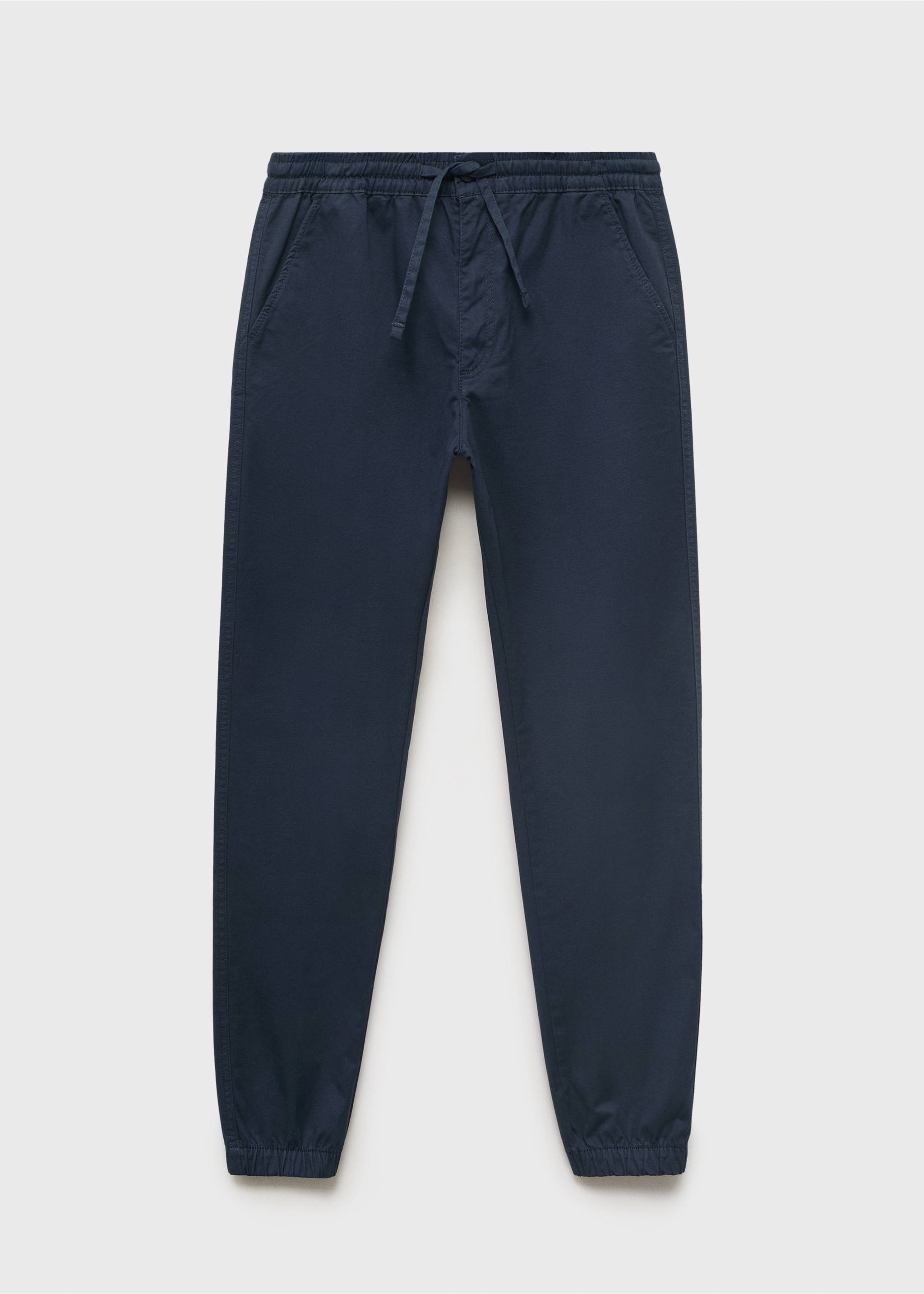 Pantalon de jogging cordon - Article sans modèle, Bleu marine. Ref: 17002919-00.