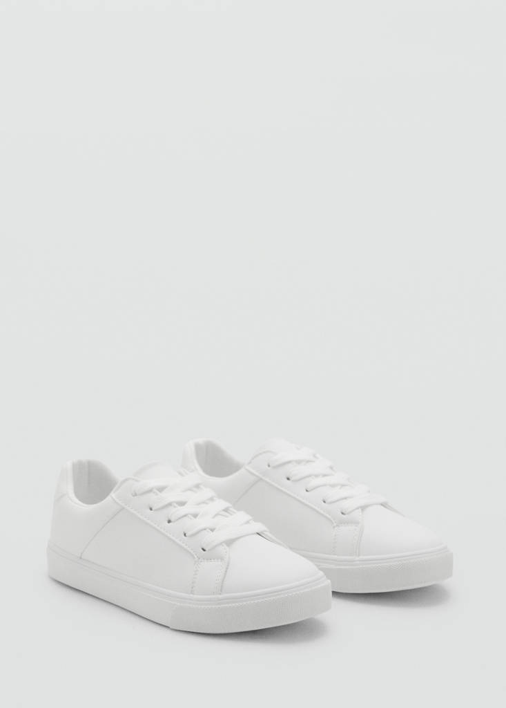 Laces basic sneakers — White