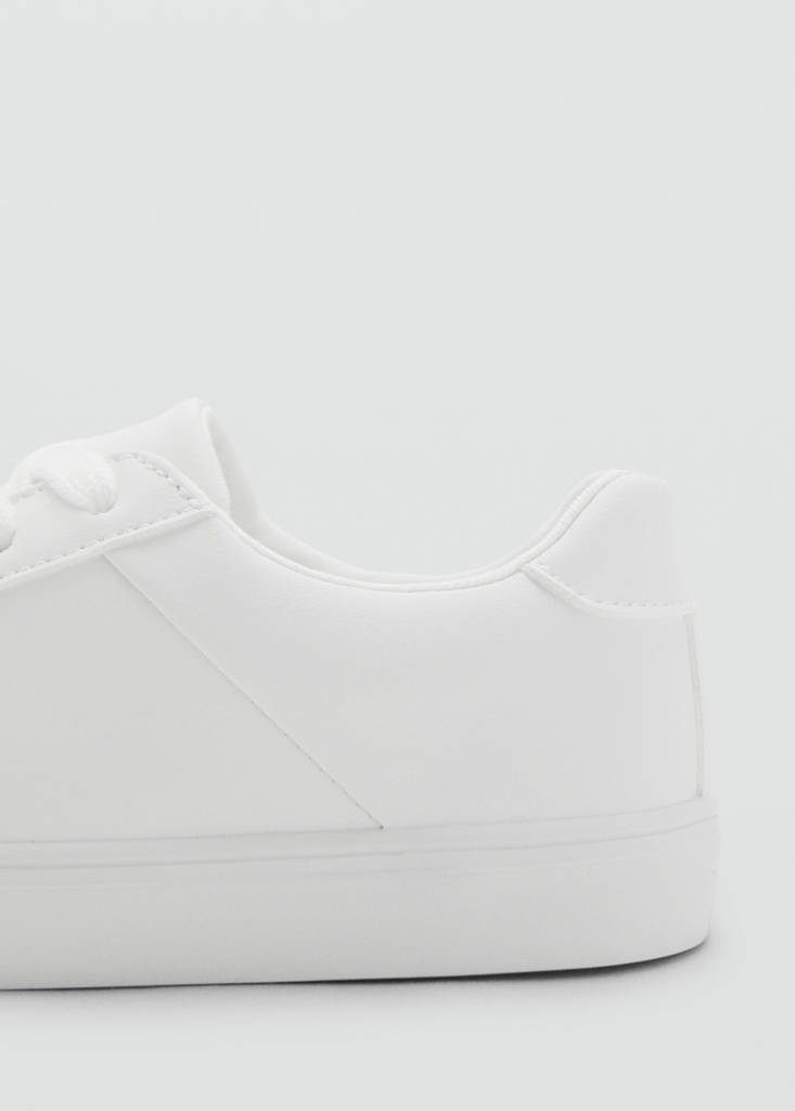 Laces basic sneakers — White