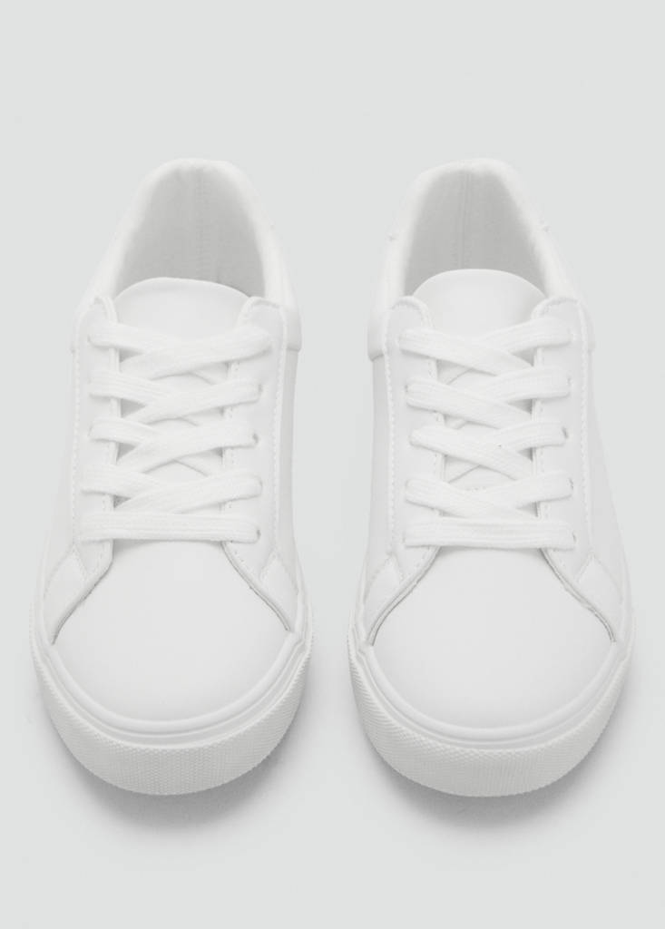 Laces basic sneakers — White