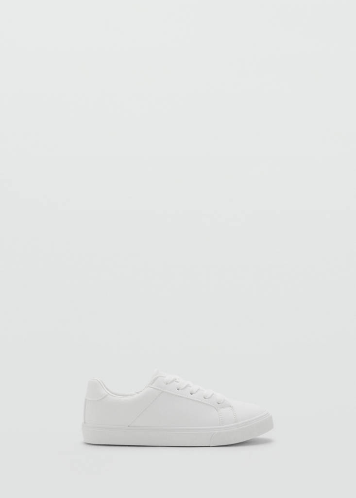 Laces basic sneakers — White