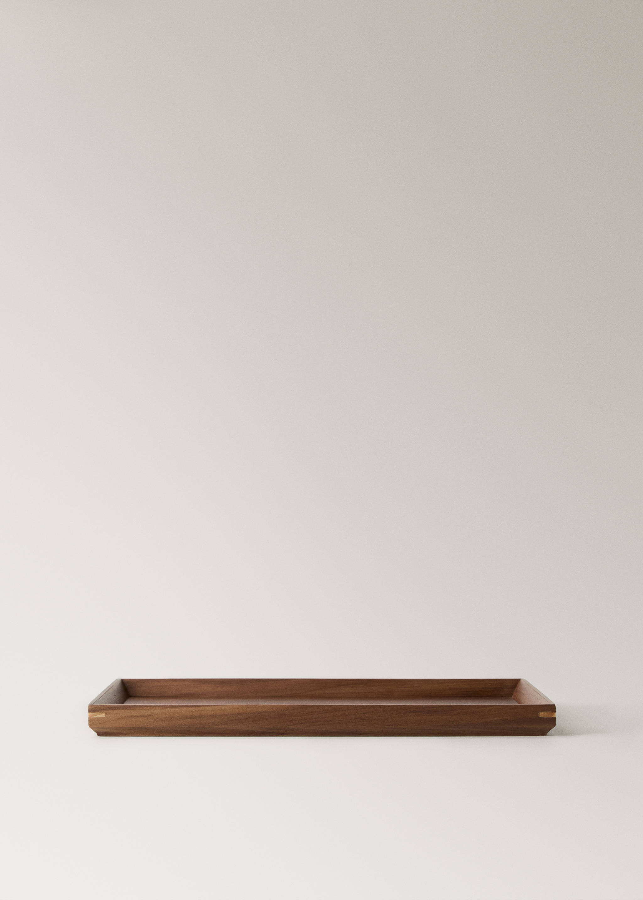 Plateau décoratif moyen en bois macif - Article sans modèle