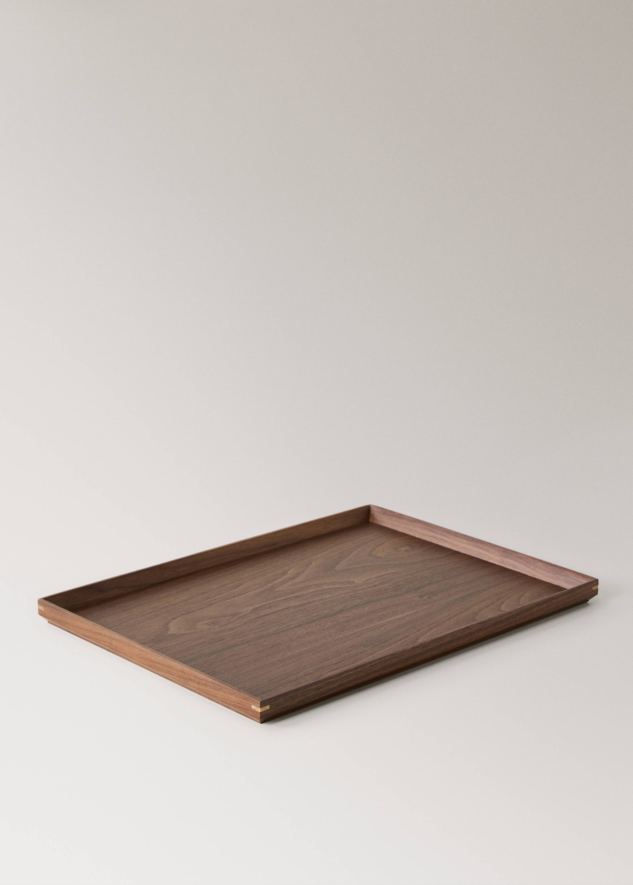 Large solid wood decorative tray - Details of the article 1