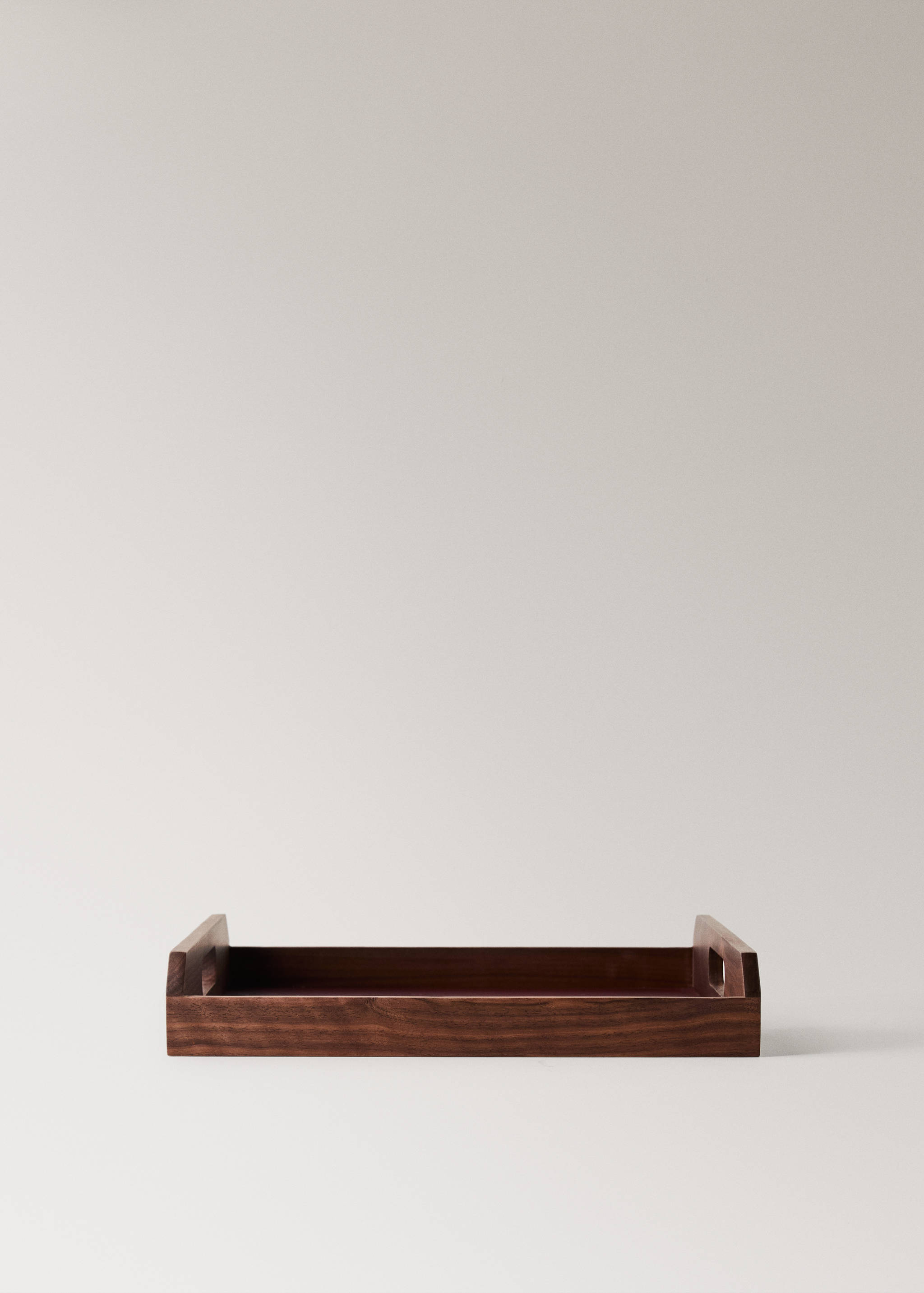 Square coloured decorative tray - Article without model