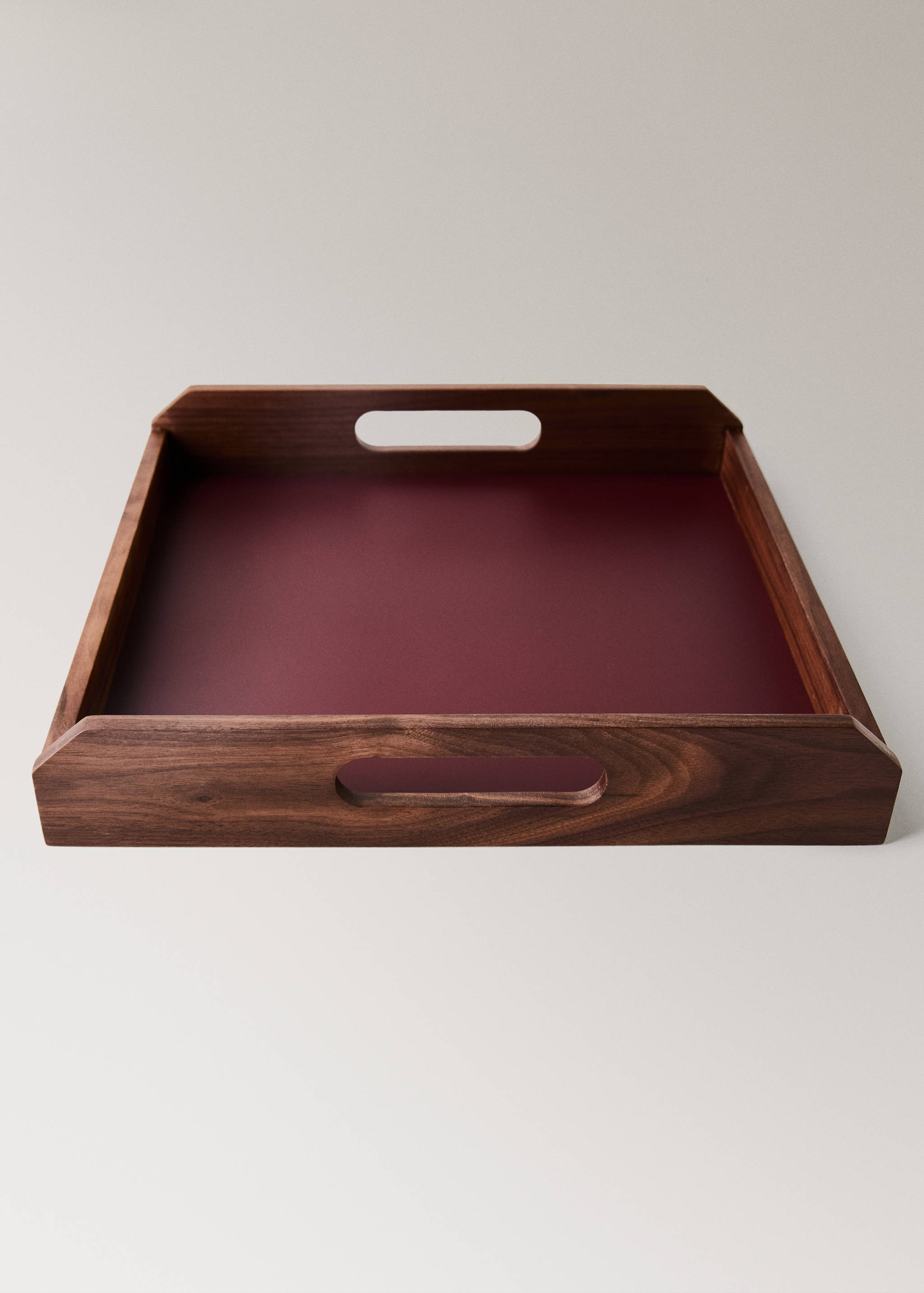 Square coloured decorative tray - Details of the article 2