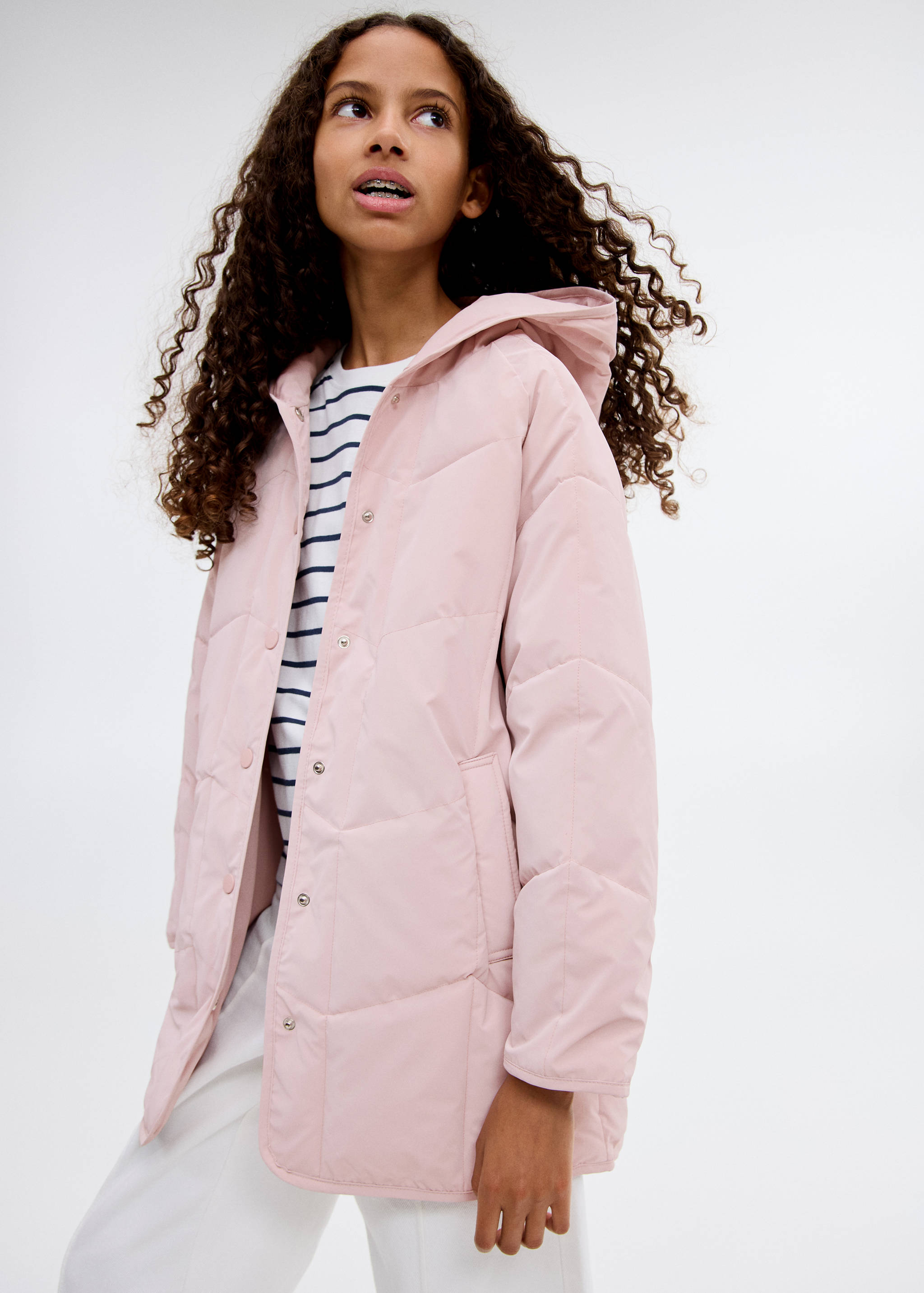 Steppelt kapucnis anorák - Felezősík