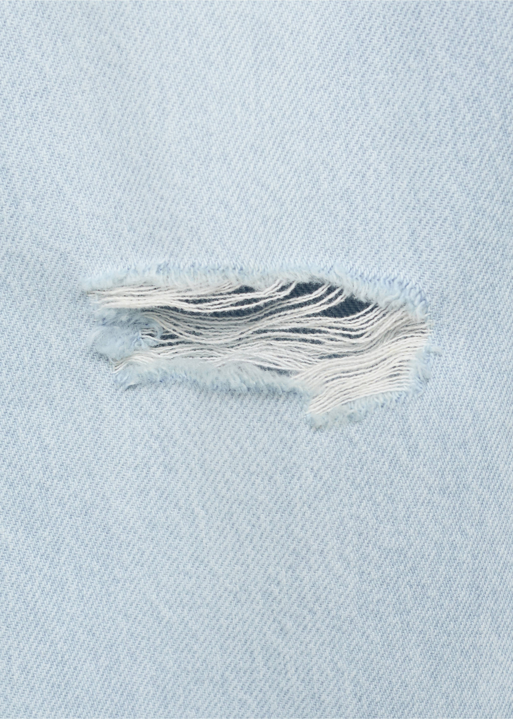 Jean mom-fit déchirures décoratives - Détail de l'article 0, Bleu clair. Ref: 17003279-00.