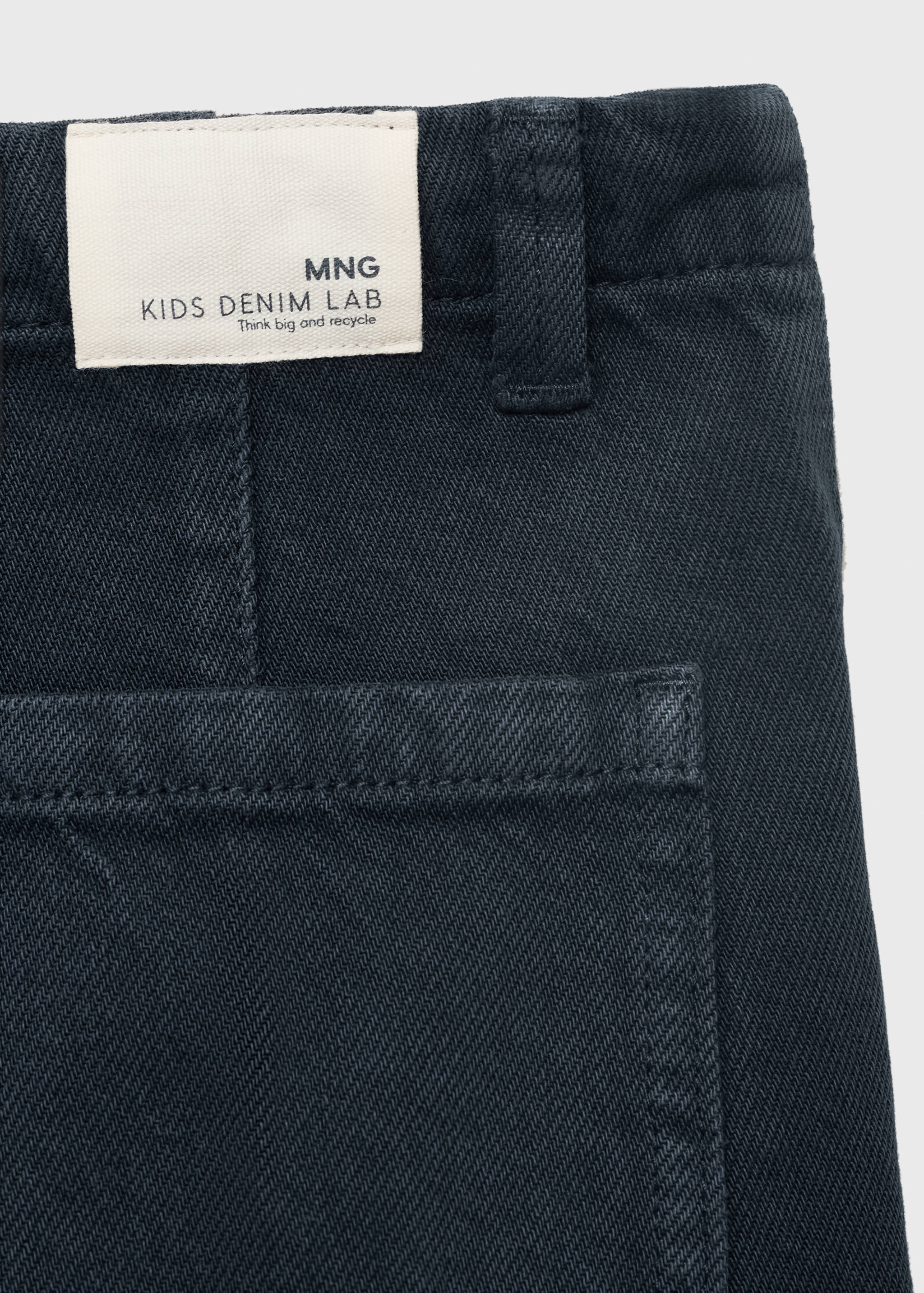 Jean style jupe-culotte boutons - Détail de l'article 0