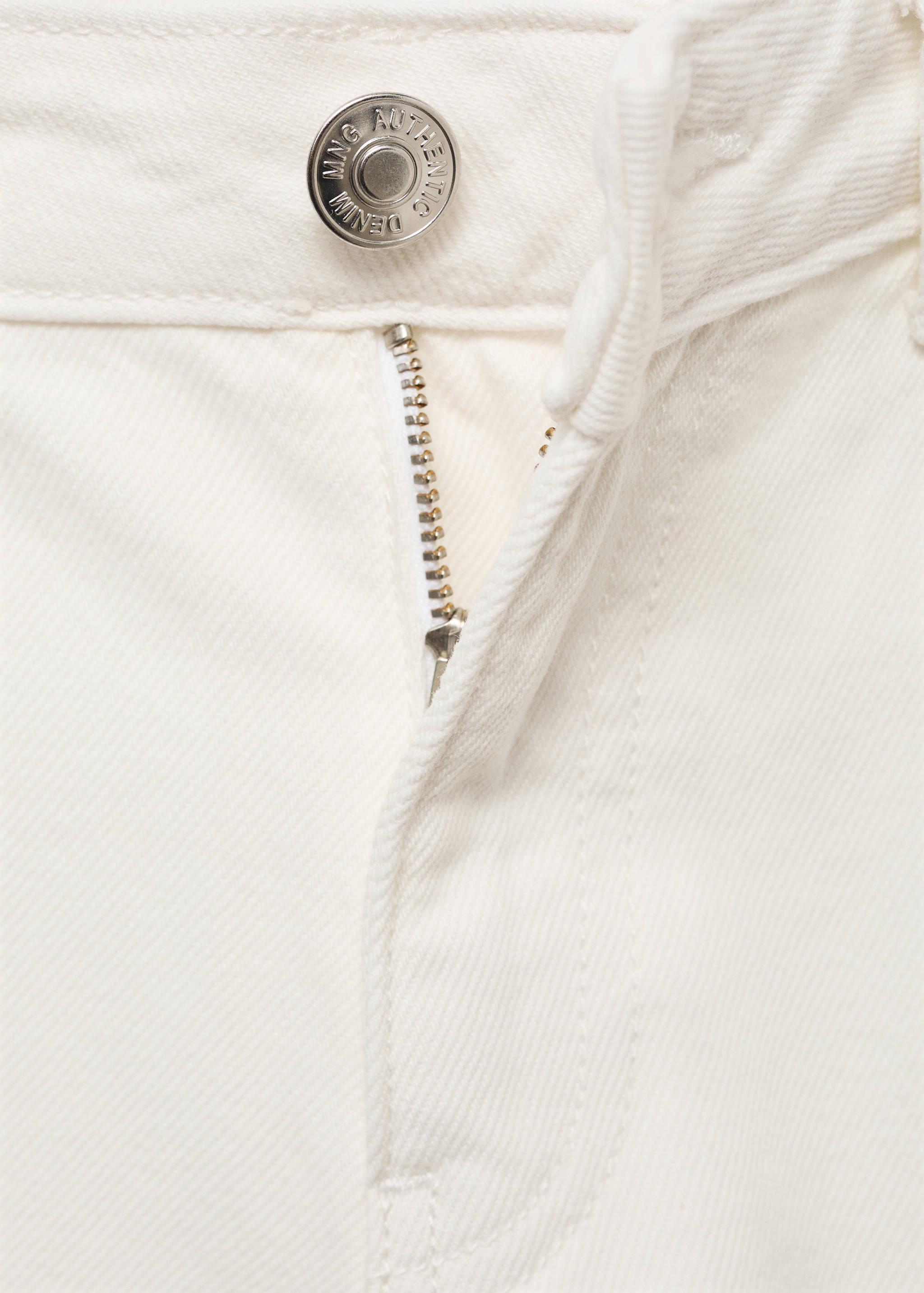 Wide leg jeans with turned-up hem - Details of the article 8