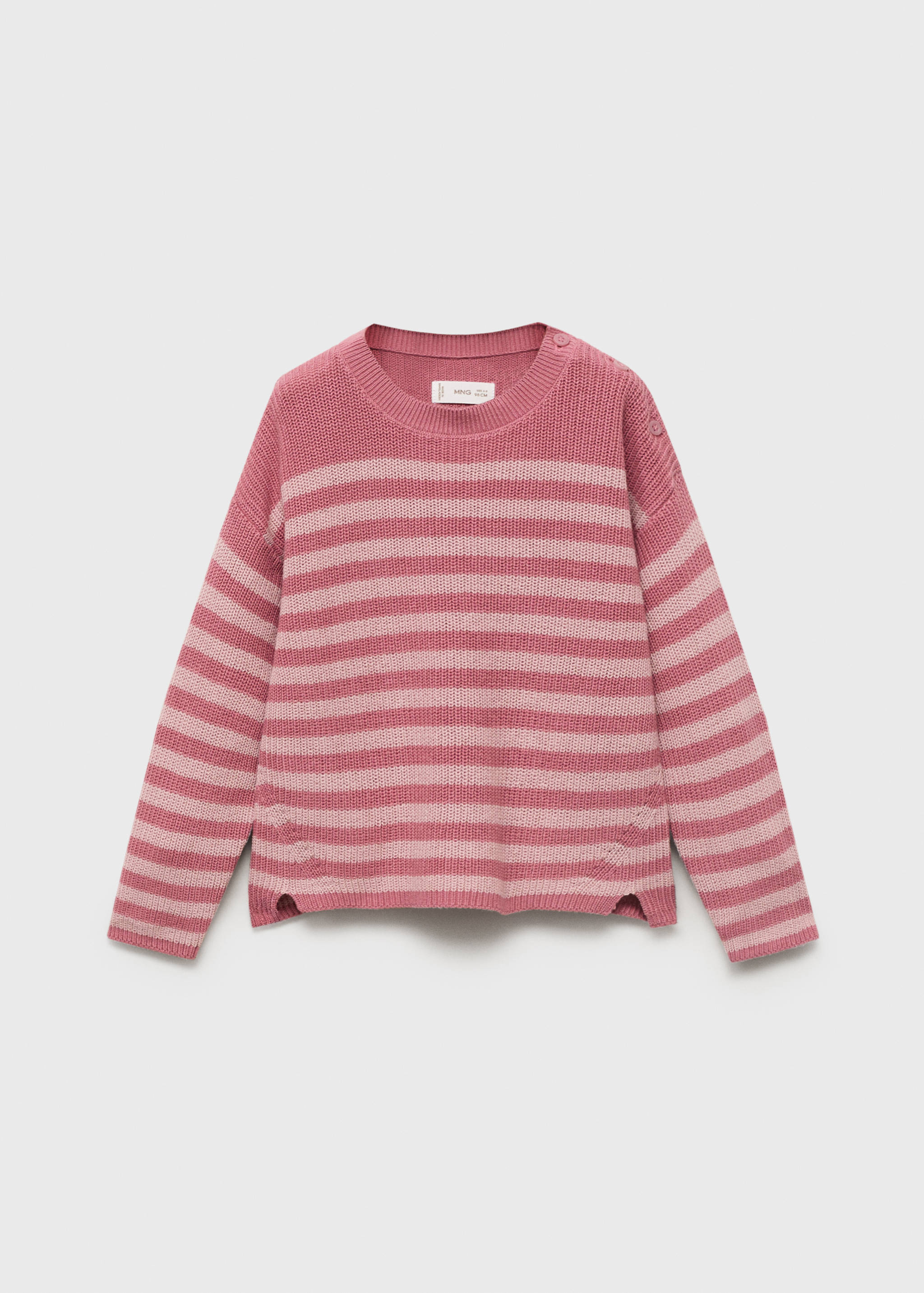 Buttons detail knit sweater - Article without model