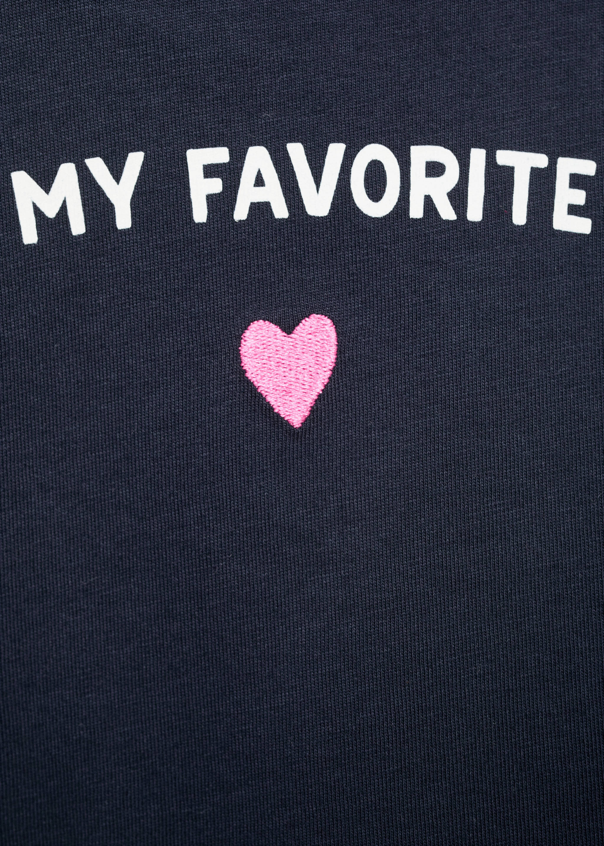 Message heart T-shirt - Details of the article 0