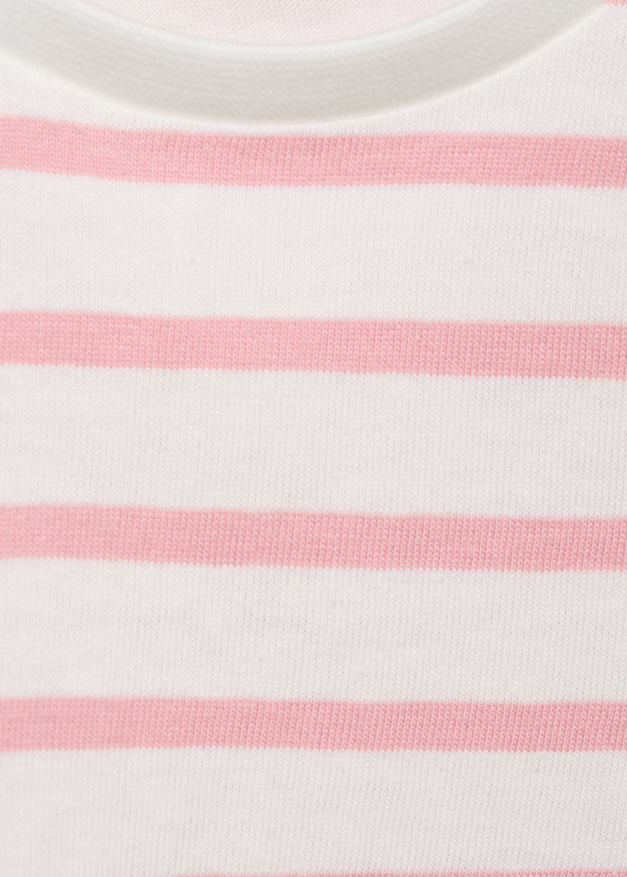 T-shirt à rayures et ornement - Détail de l'article 8