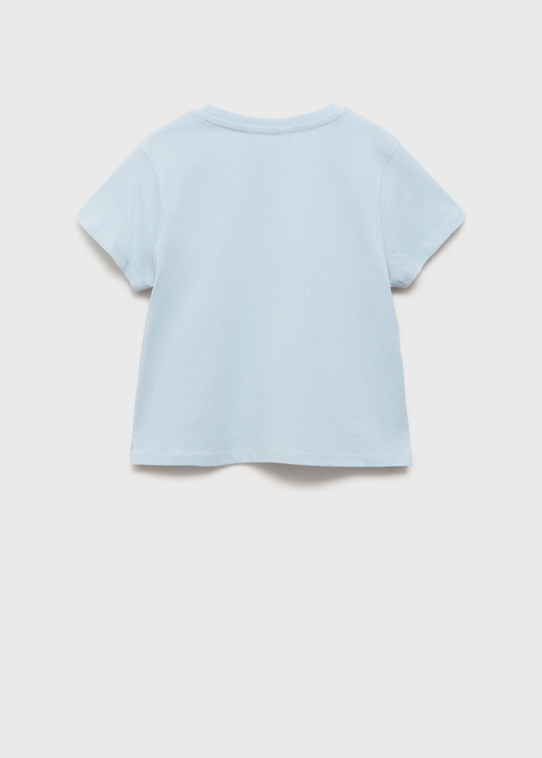 Kurzärmliges Print-T-Shirt - Rückseite des Artikels