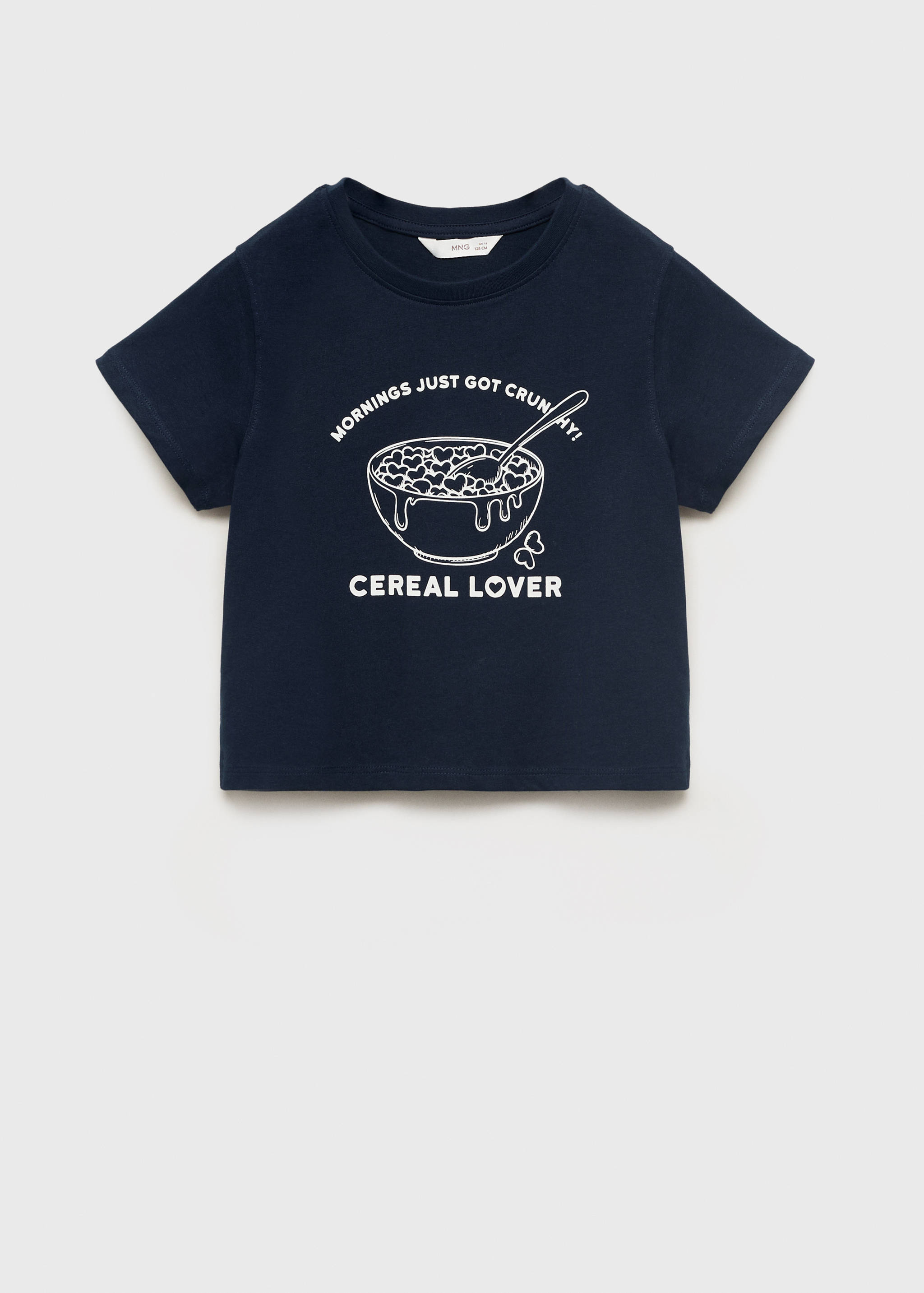 Kurzärmliges Print-T-Shirt - Artikel ohne Model