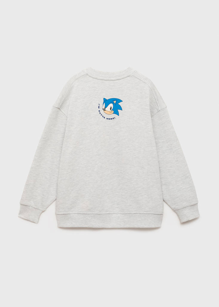 Sonic hoodie — Medium Heather Grey